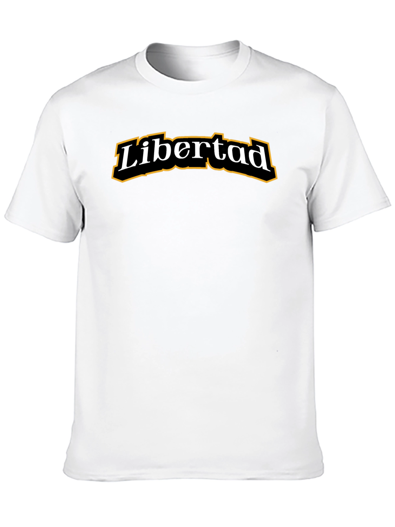 Camiseta Negra Libertad para Hombre
