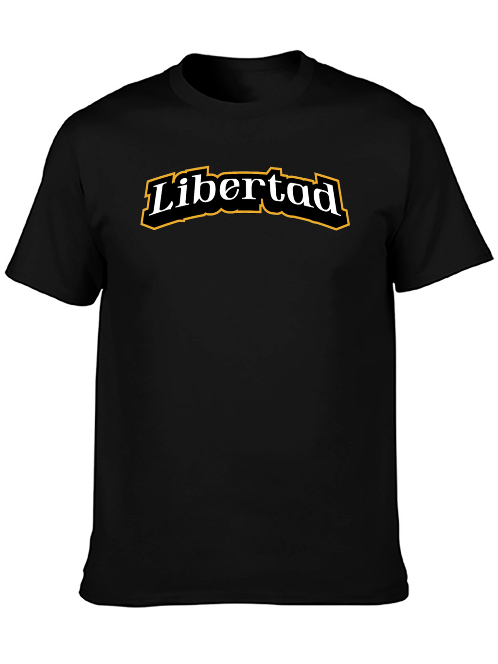 Camiseta Negra Libertad para Hombre