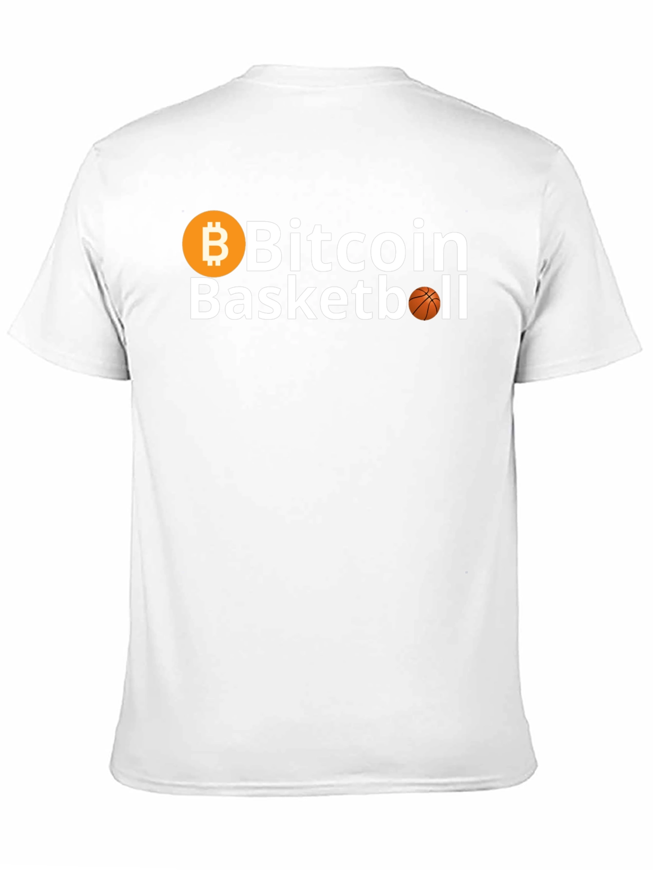 Camiseta Bitcoin Basketball - Crypto Fan