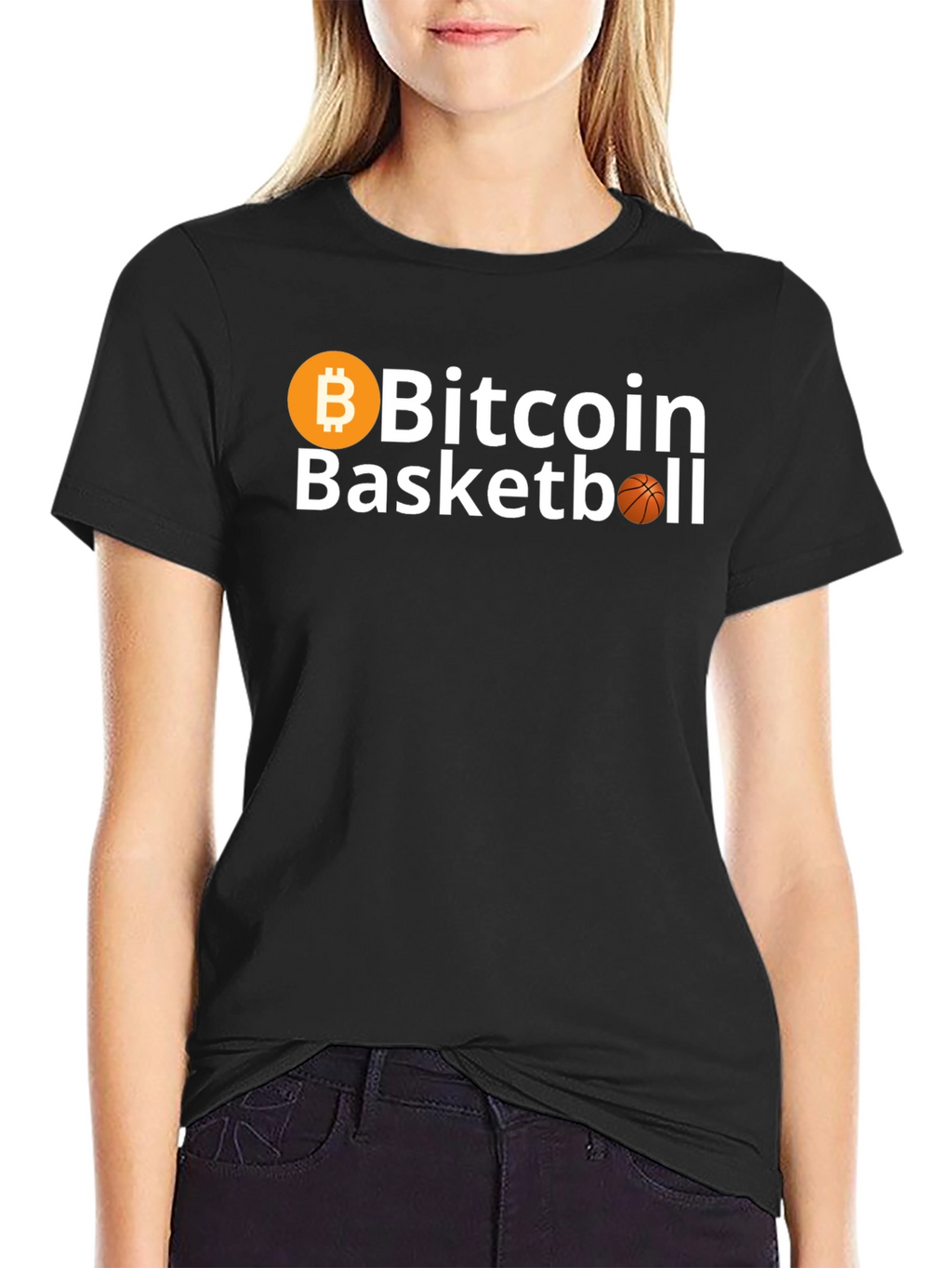 Camiseta Bitcoin Basketball - Crypto Fan