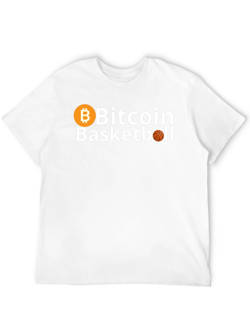 Camiseta Bitcoin Basketball - Crypto Fan