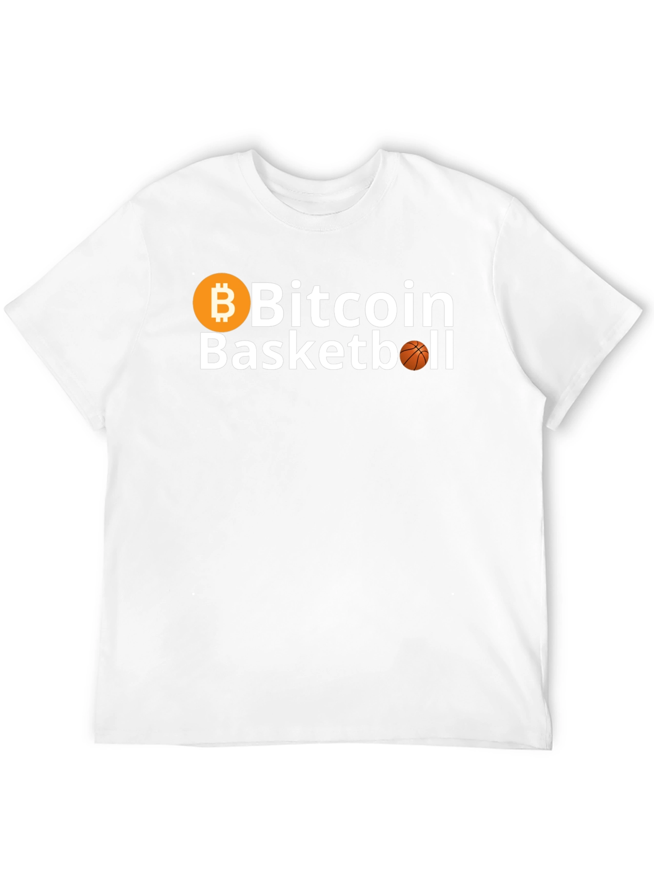 Camiseta Bitcoin Basketball - Crypto Fan