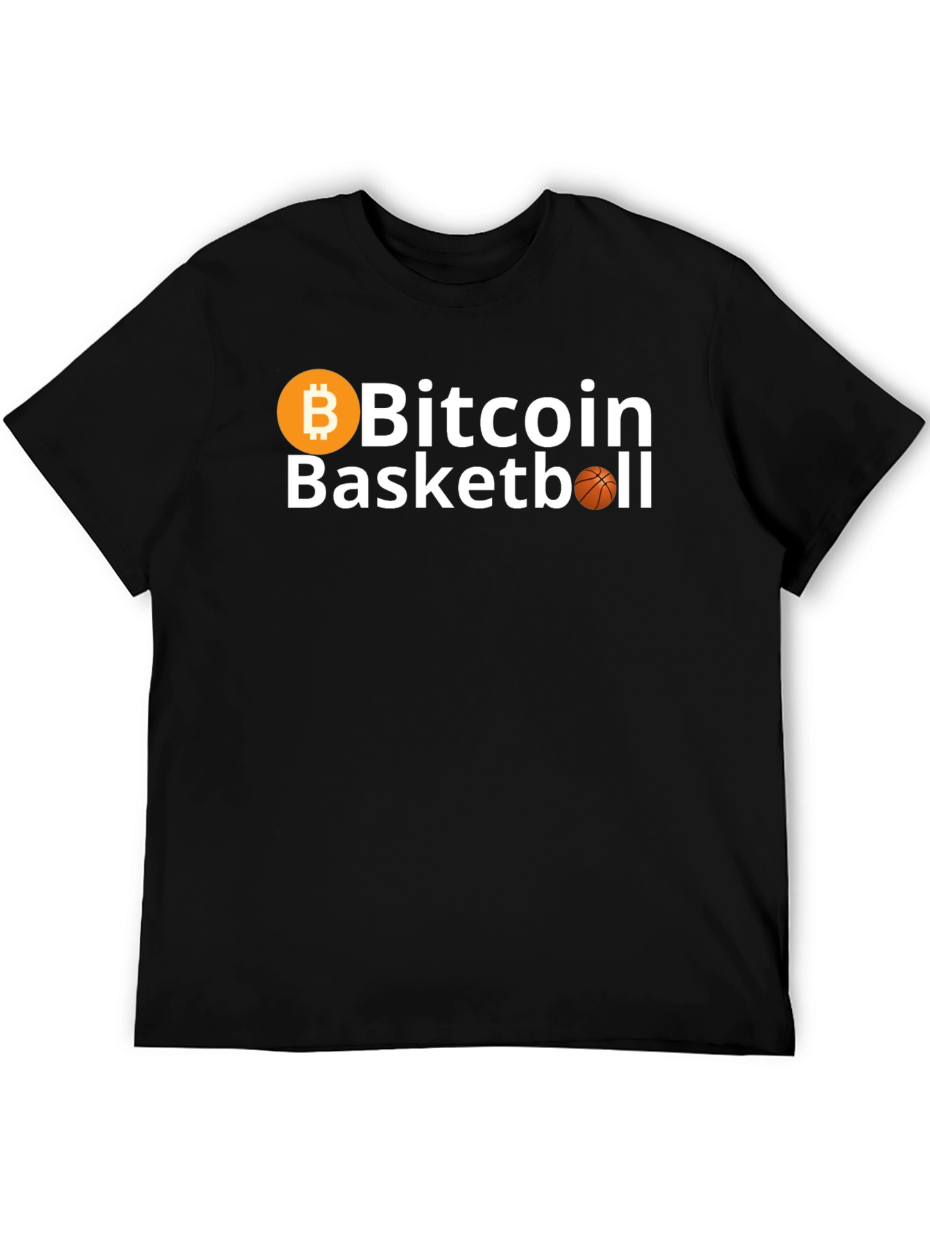 Camiseta Bitcoin Basketball - Crypto Fan
