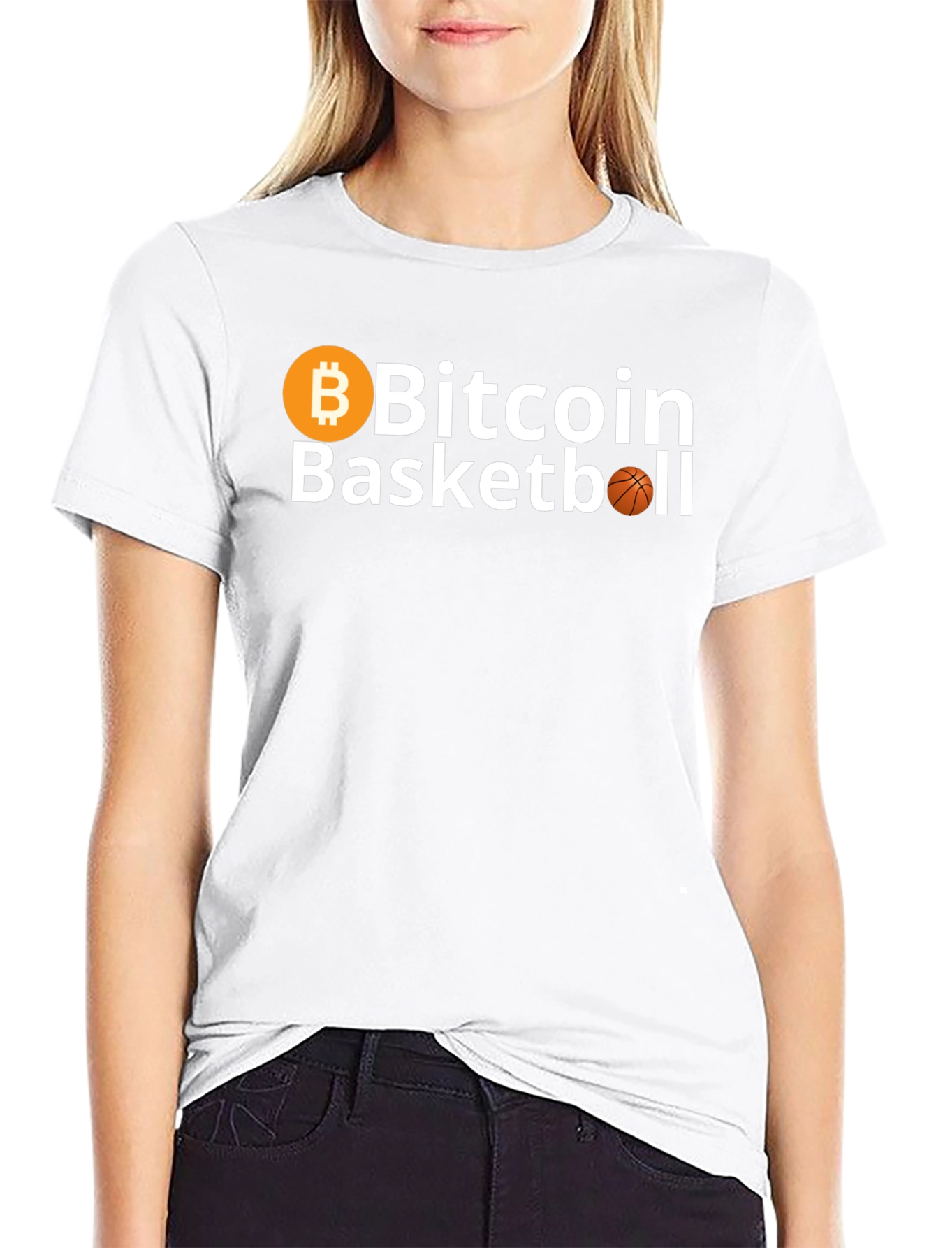 Camiseta Bitcoin Basketball - Crypto Fan