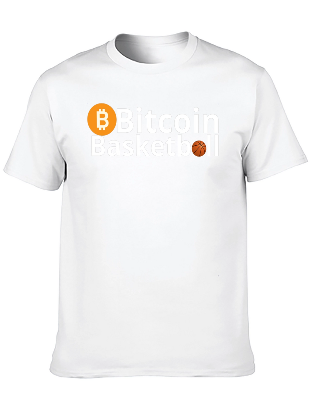 Camiseta Bitcoin Basketball - Crypto Fan
