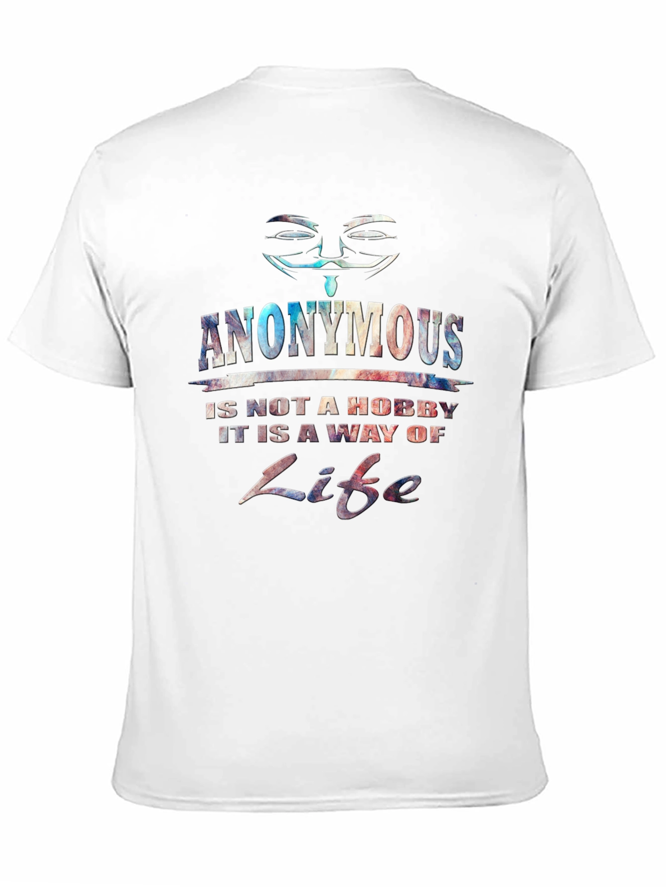 Camiseta Hombre Anonymous: No Es Un Hobby