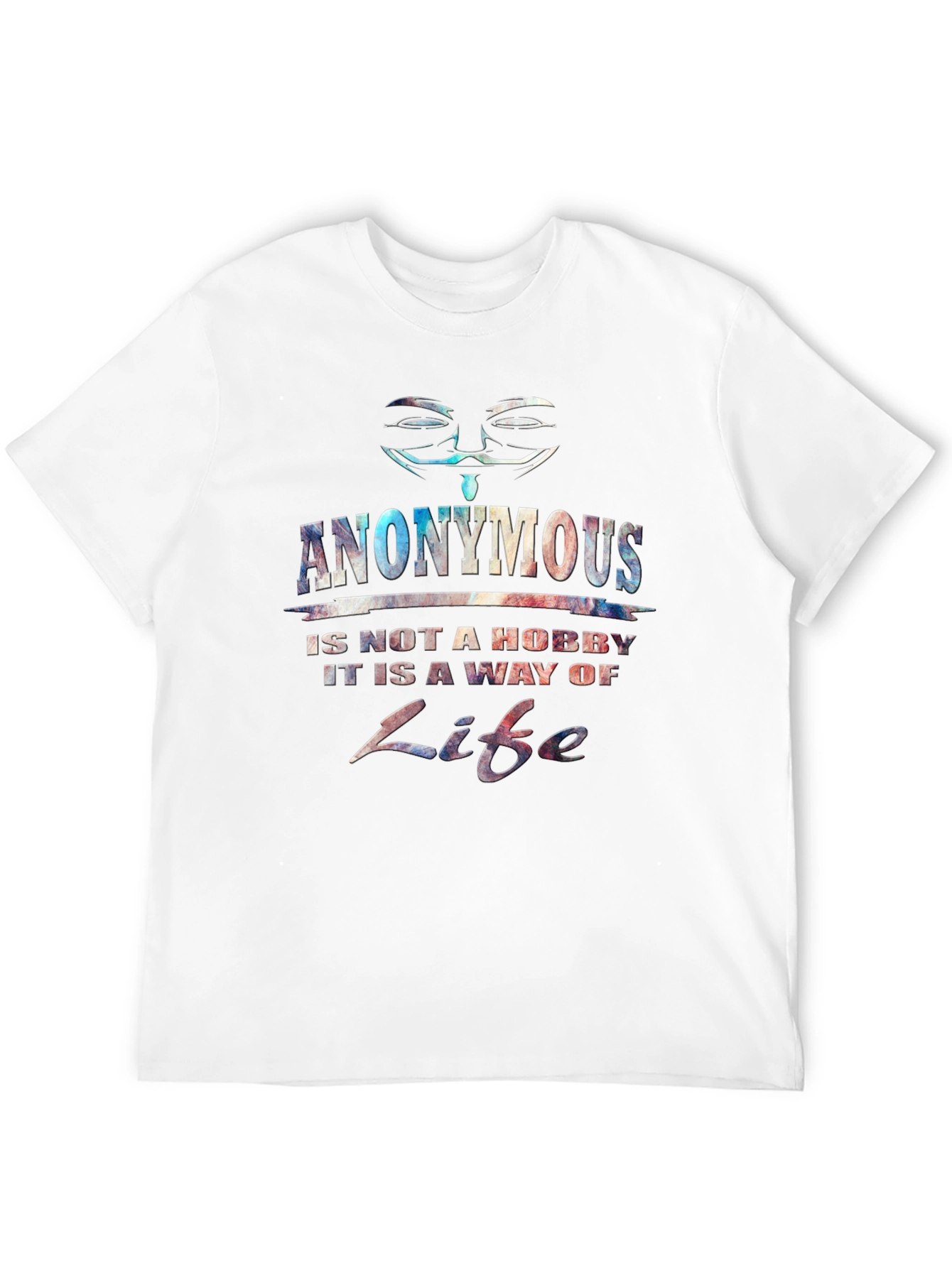 Camiseta Hombre Anonymous: No Es Un Hobby