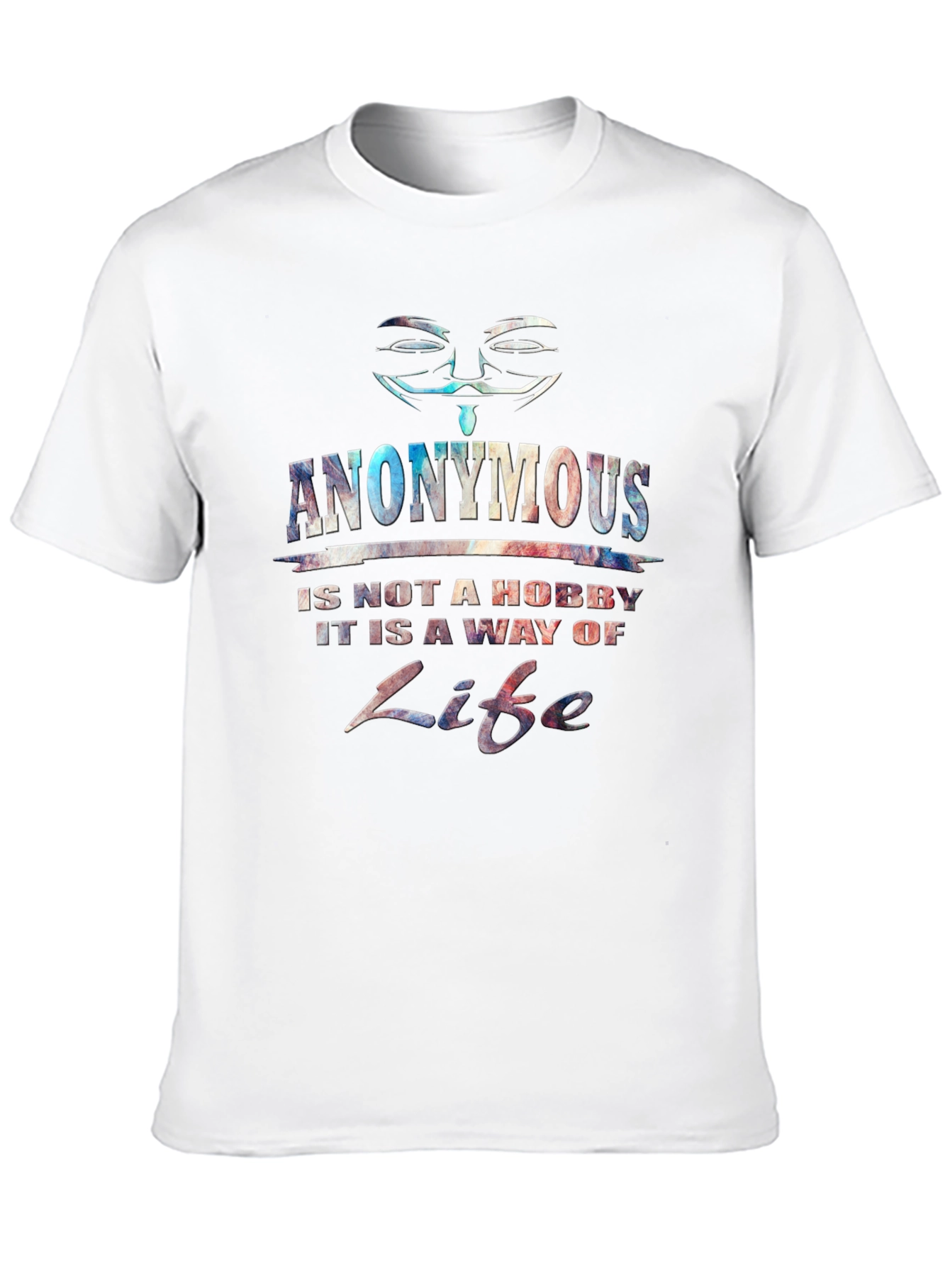 Camiseta Hombre Anonymous: No Es Un Hobby