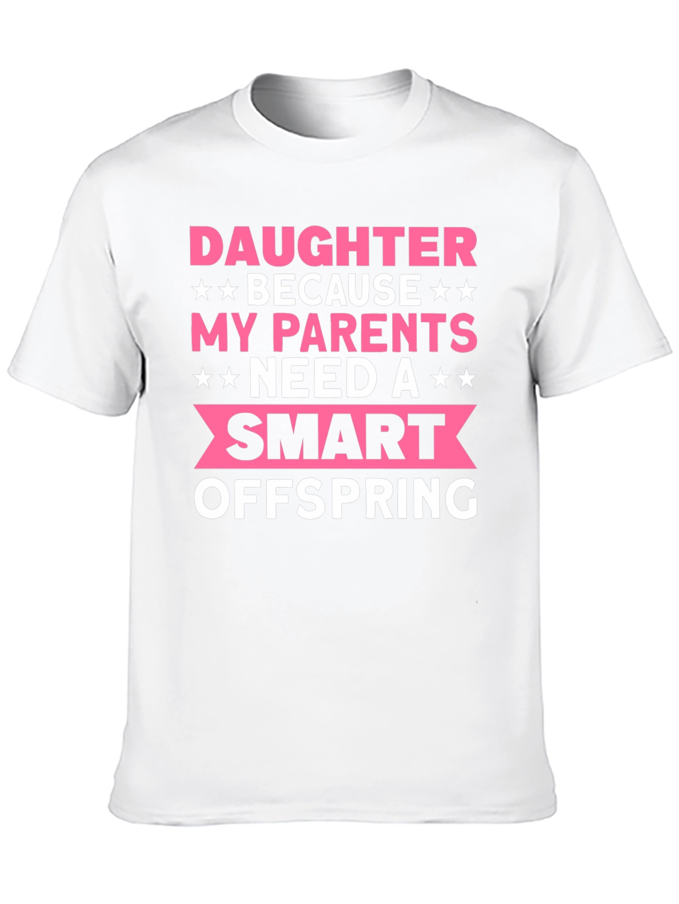 Camiseta con Estampado: Hija Inteligente