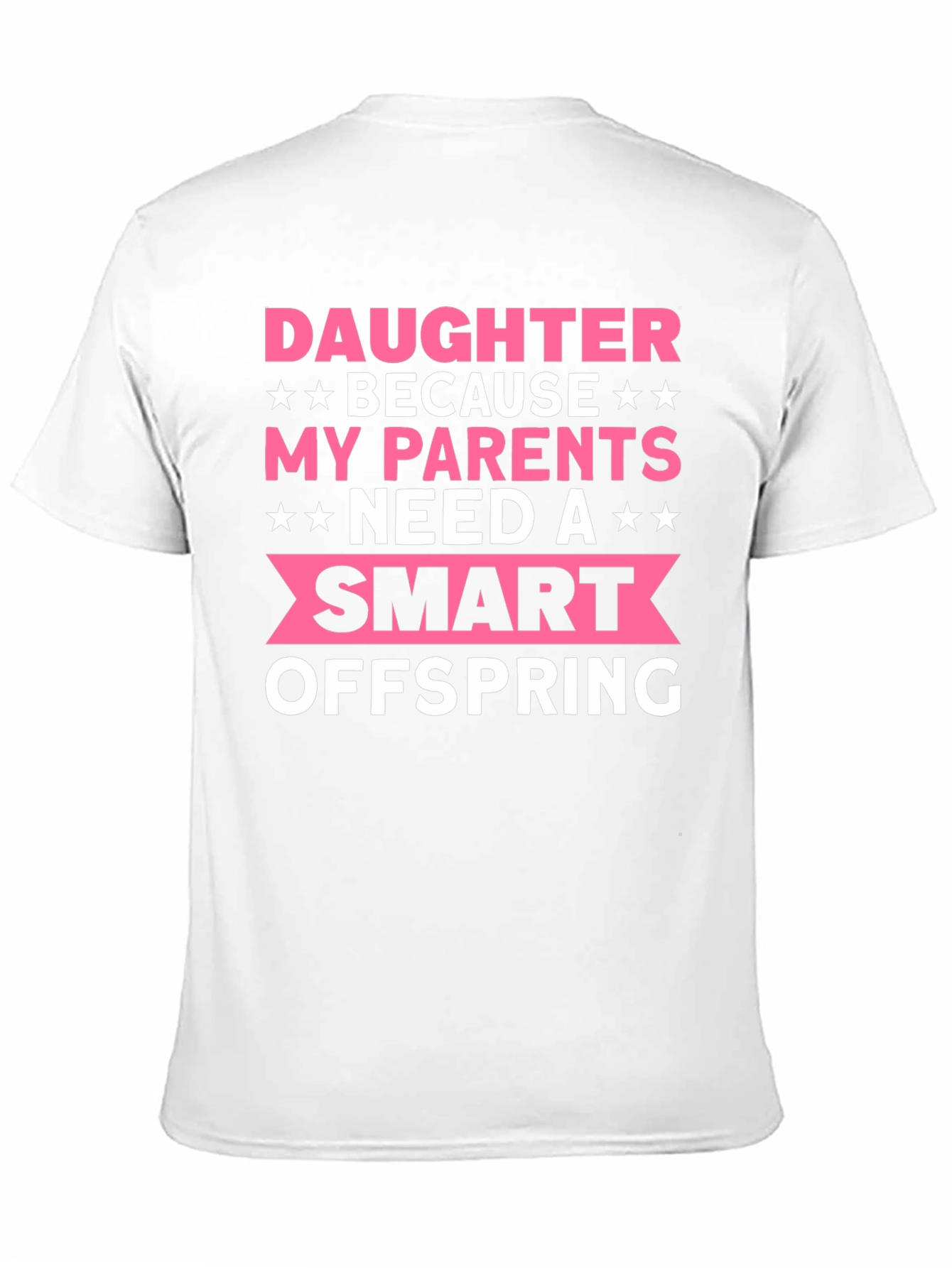 Camiseta con Estampado: Hija Inteligente