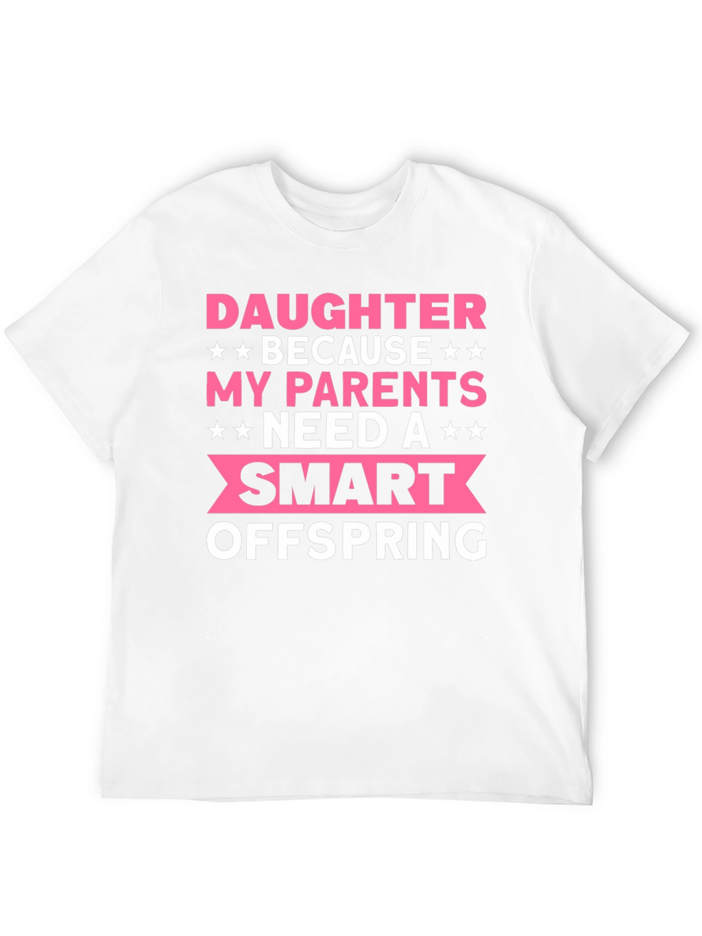 Camiseta con Estampado: Hija Inteligente