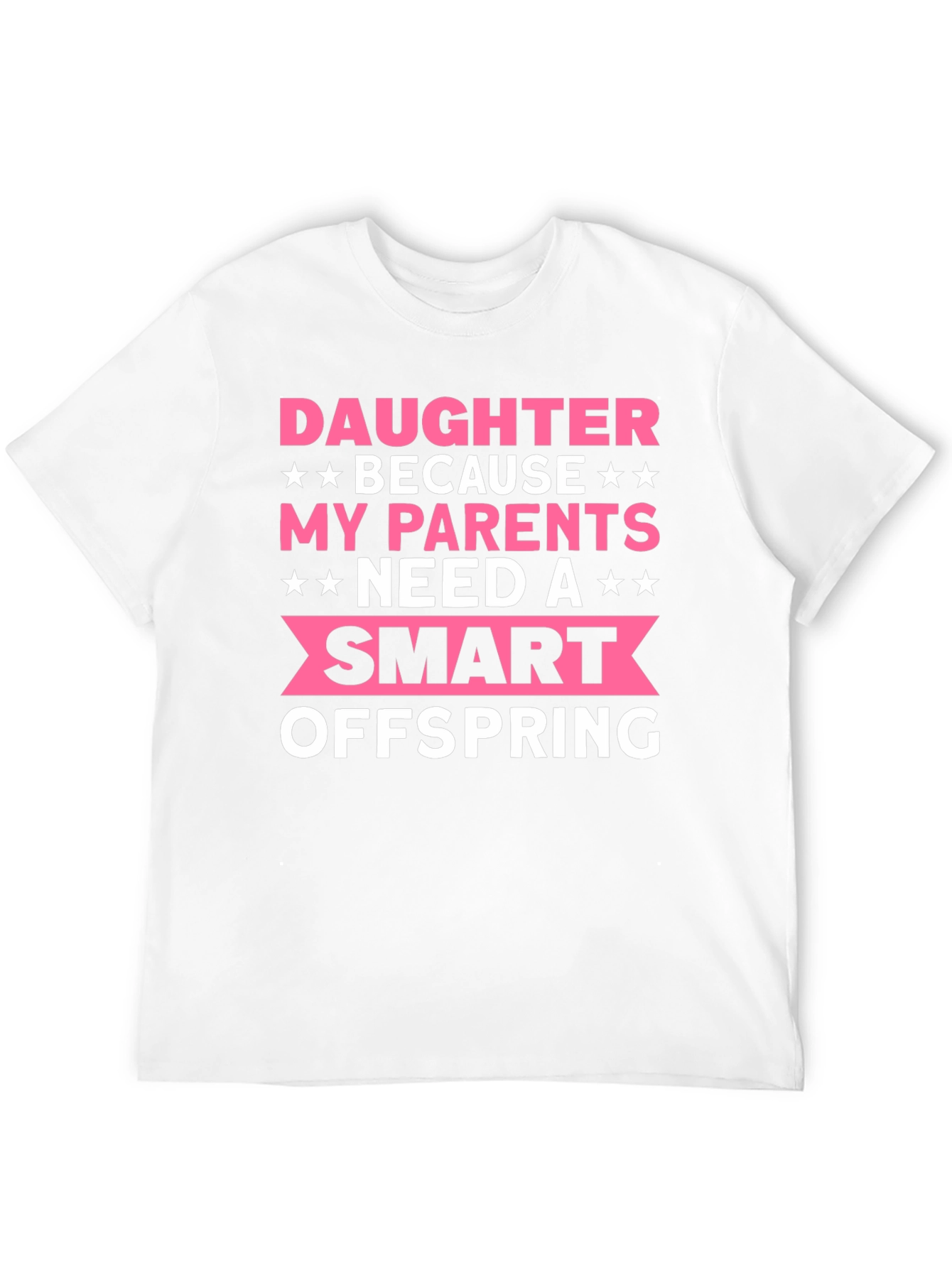 Camiseta con Estampado: Hija Inteligente