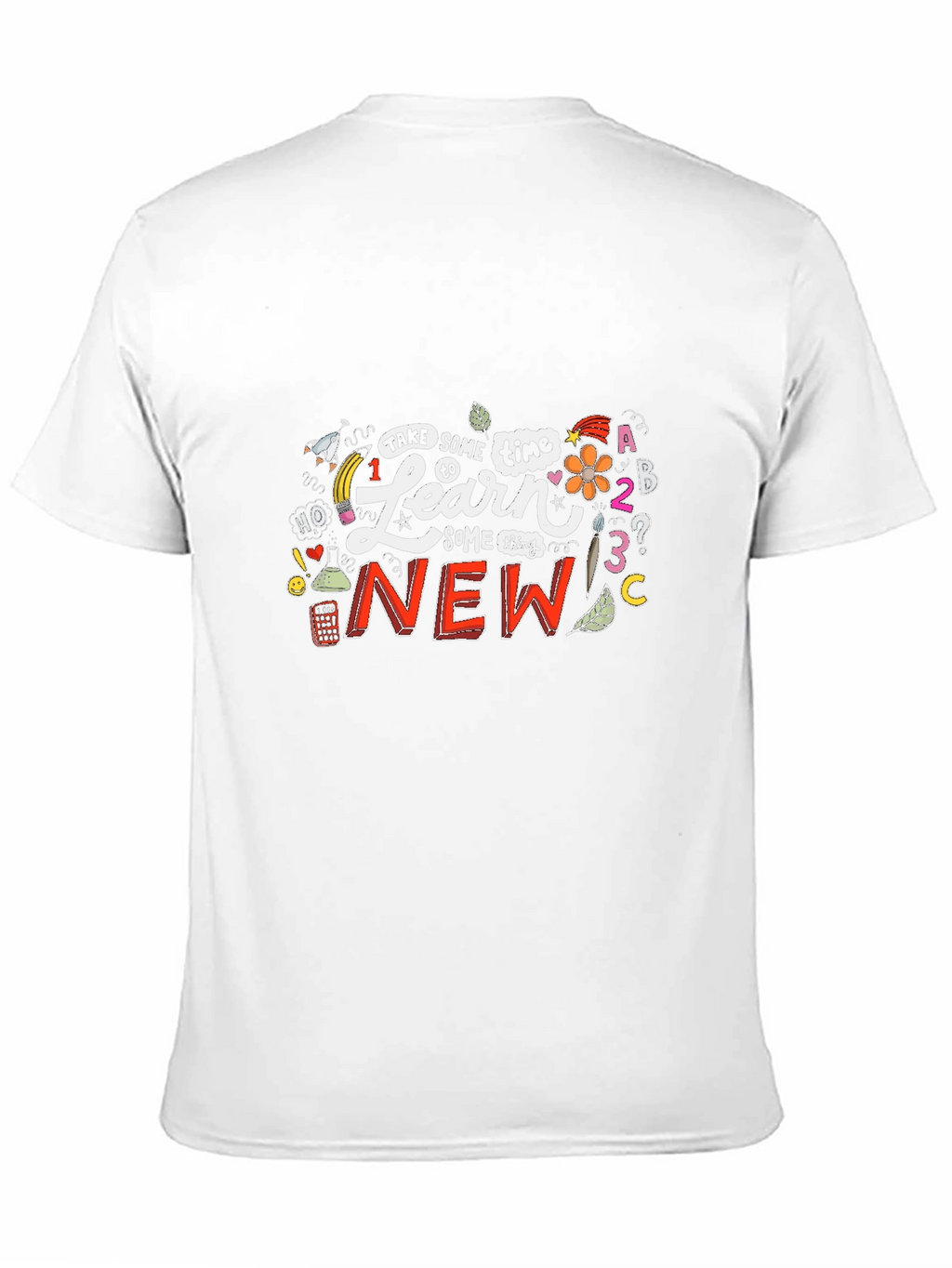 Camiseta Negra con Diseño de Aprendizaje