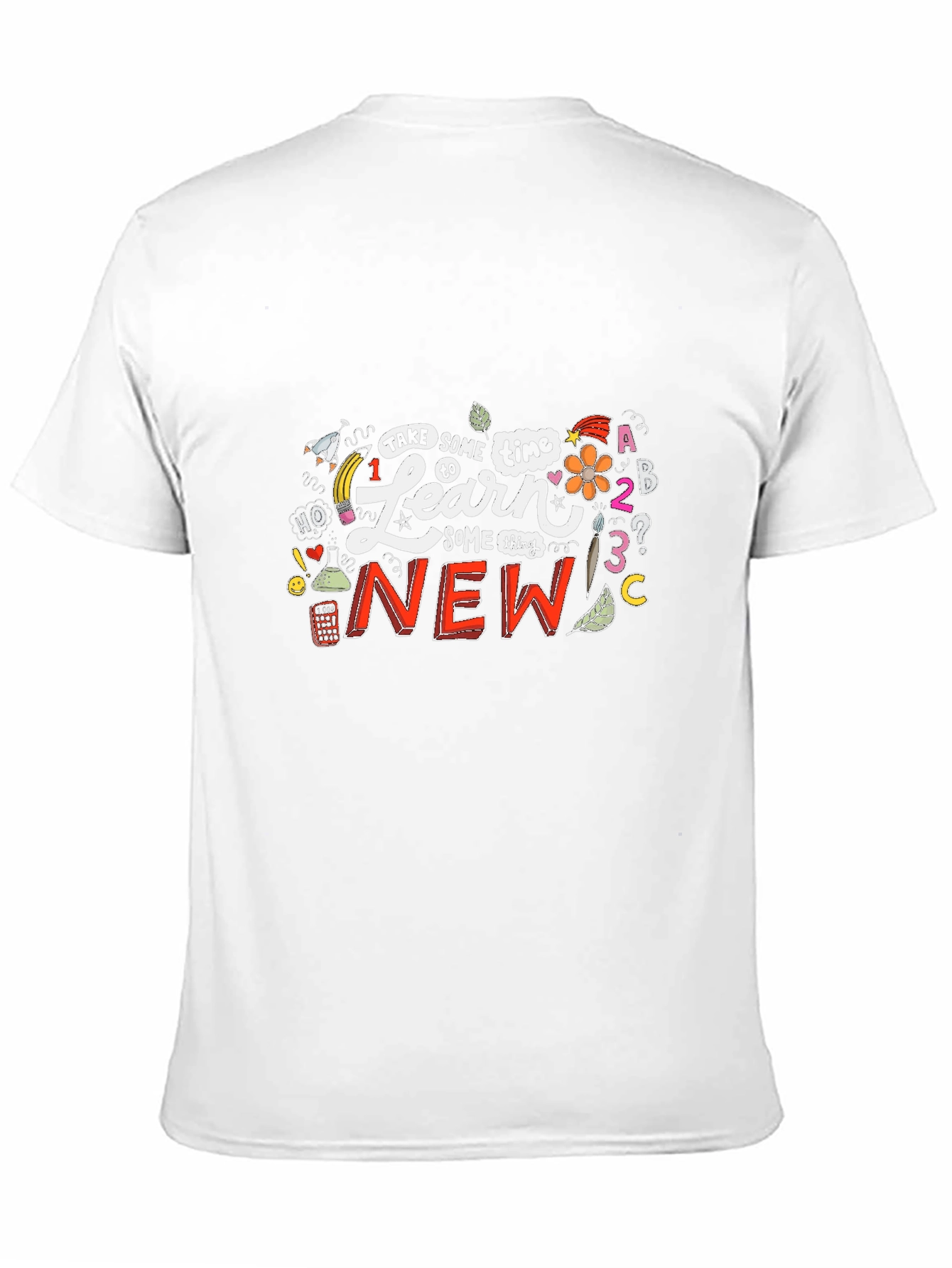 Camiseta Negra con Diseño de Aprendizaje