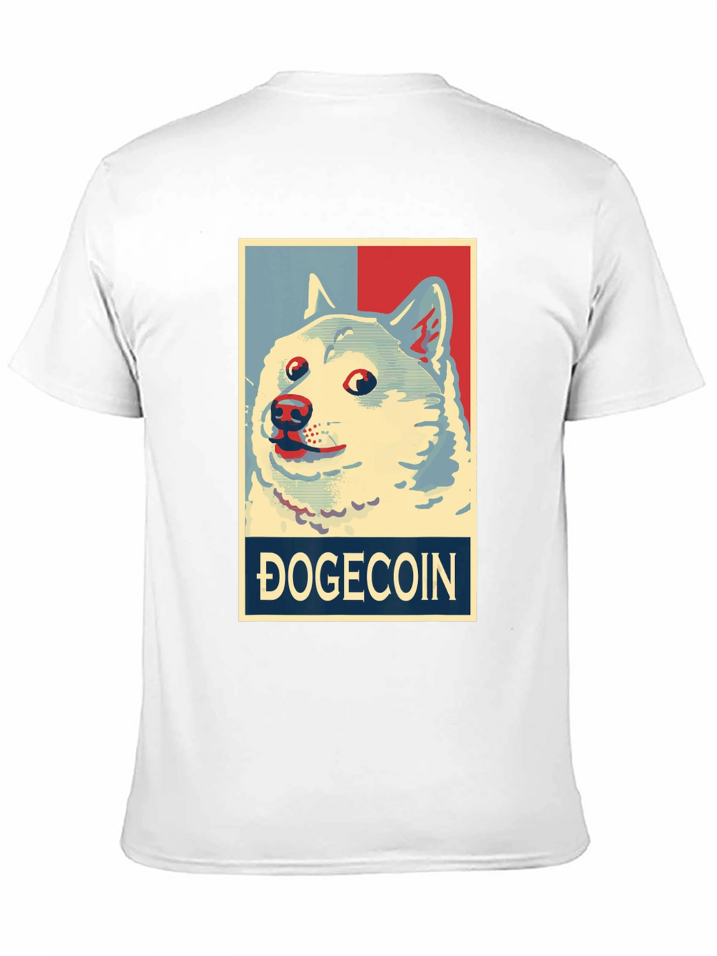 Camiseta Hombre Dogecoin Meme Crypto