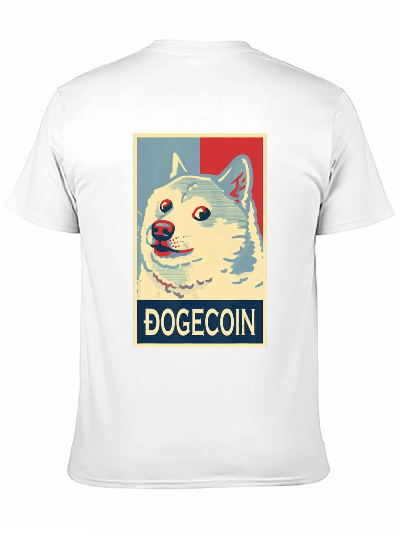 Camiseta Hombre Dogecoin Meme Crypto