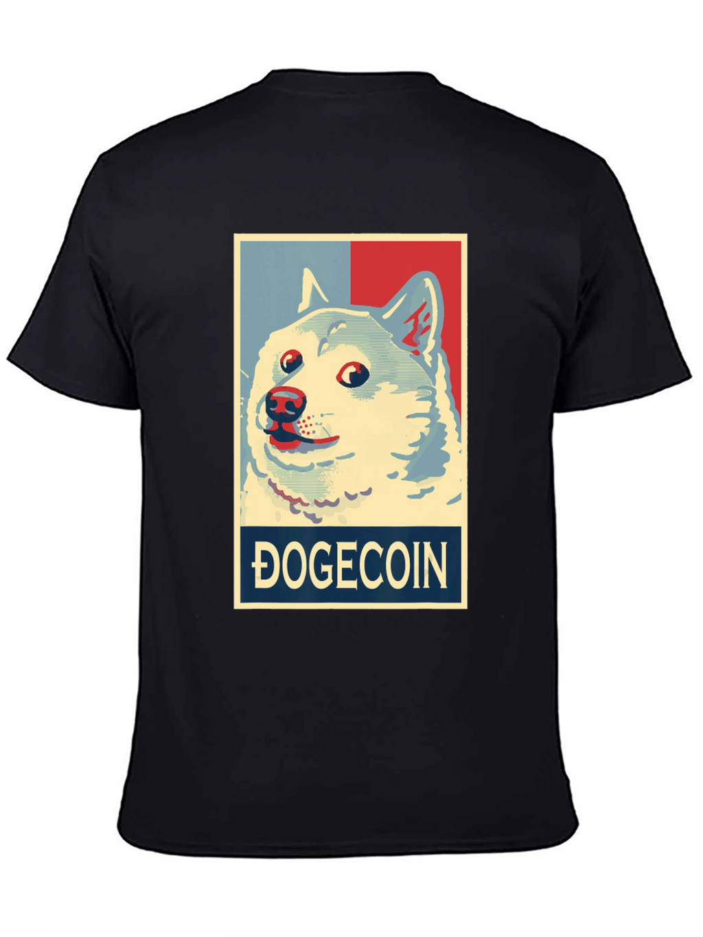 Camiseta Hombre Dogecoin Meme Crypto