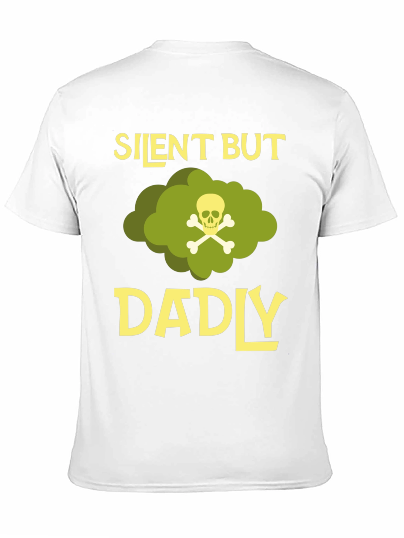 Camiseta Hombre Silent But Dadly - Humor Paterno