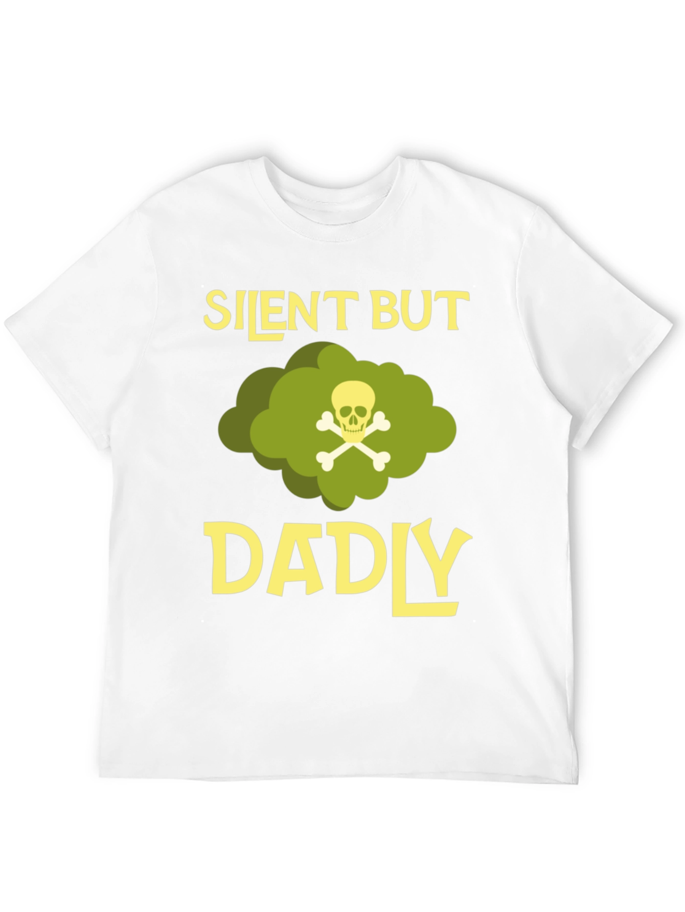 Camiseta Hombre Silent But Dadly - Humor Paterno