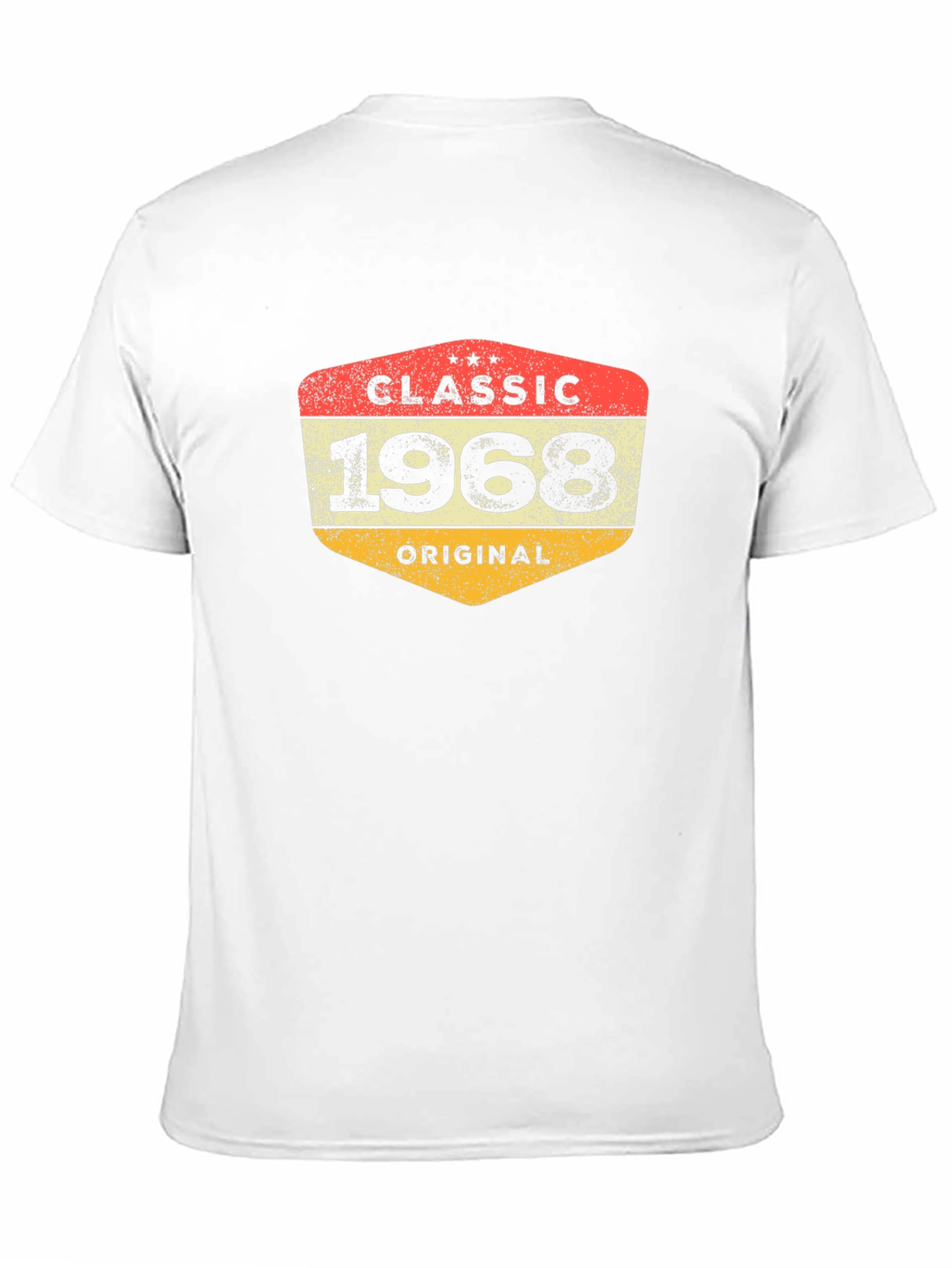 Camiseta Clásica 1968 Original Vintage para Hombre