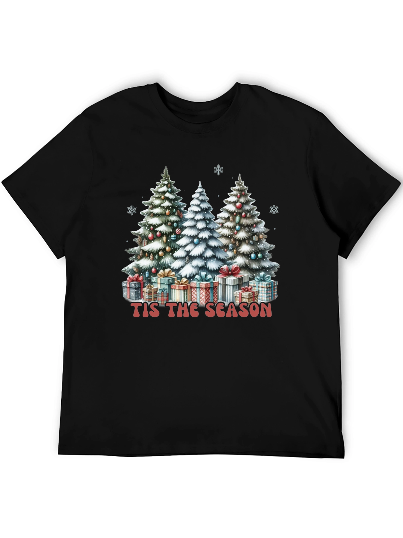 Camiseta Navideña Tis the Season para Hombre