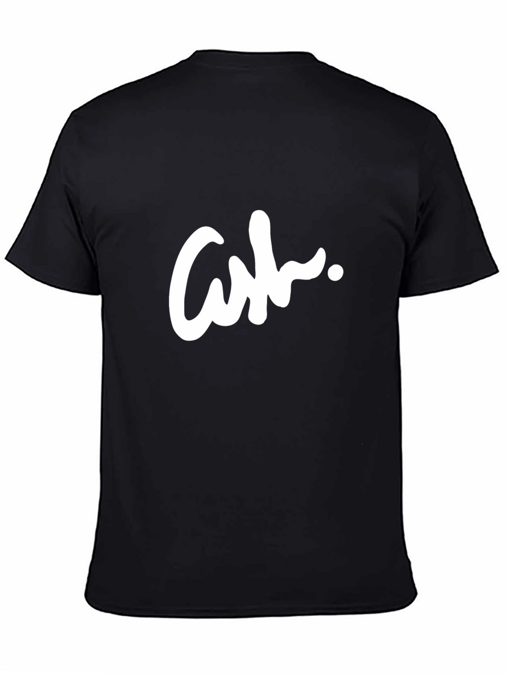Camiseta Negra con Diseño Ash