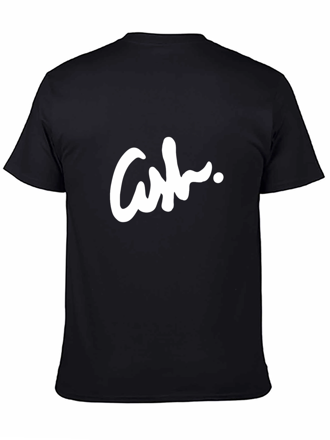 Camiseta Negra con Diseño Ash