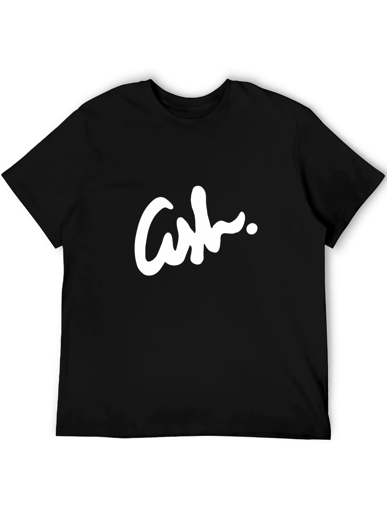 Camiseta Negra con Diseño Ash