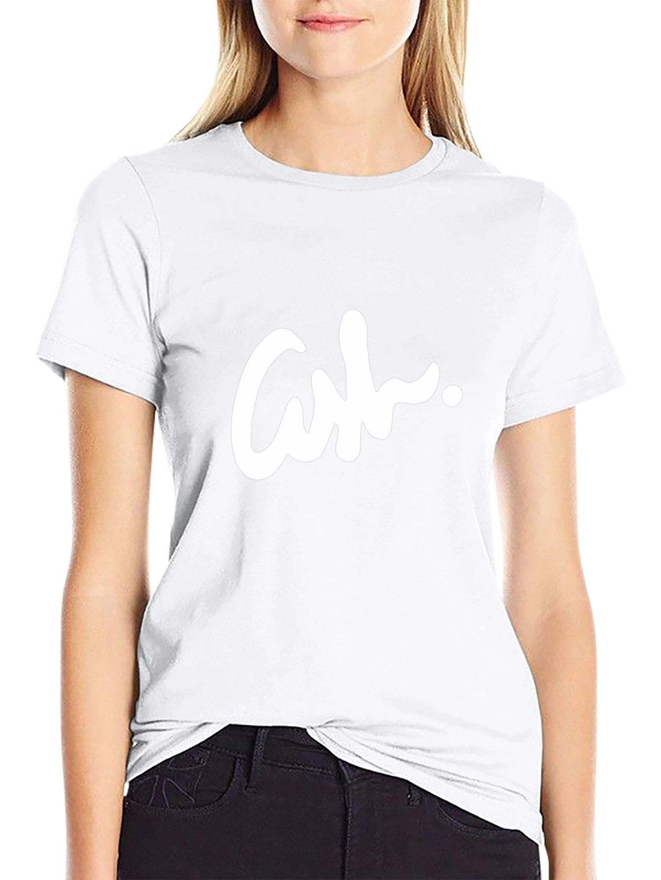 Camiseta Negra con Diseño Ash