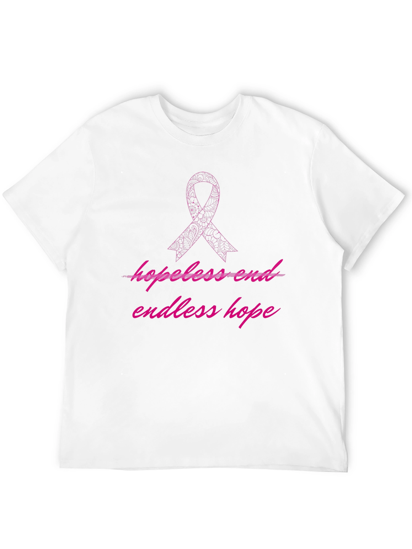 Camiseta Esperanza Sin Fin - Apoyo Cáncer de Mama