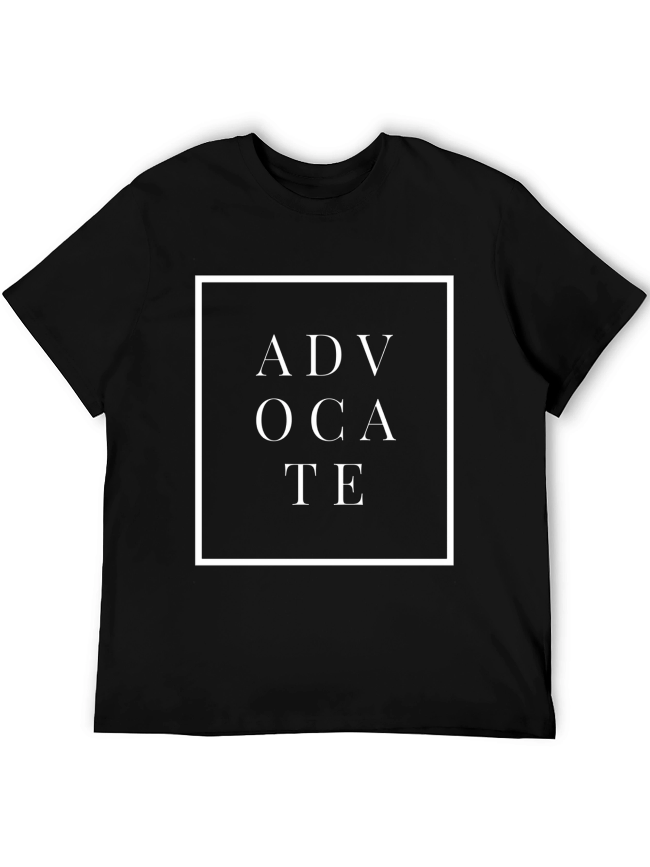 Camiseta Negra Advocate para Hombre