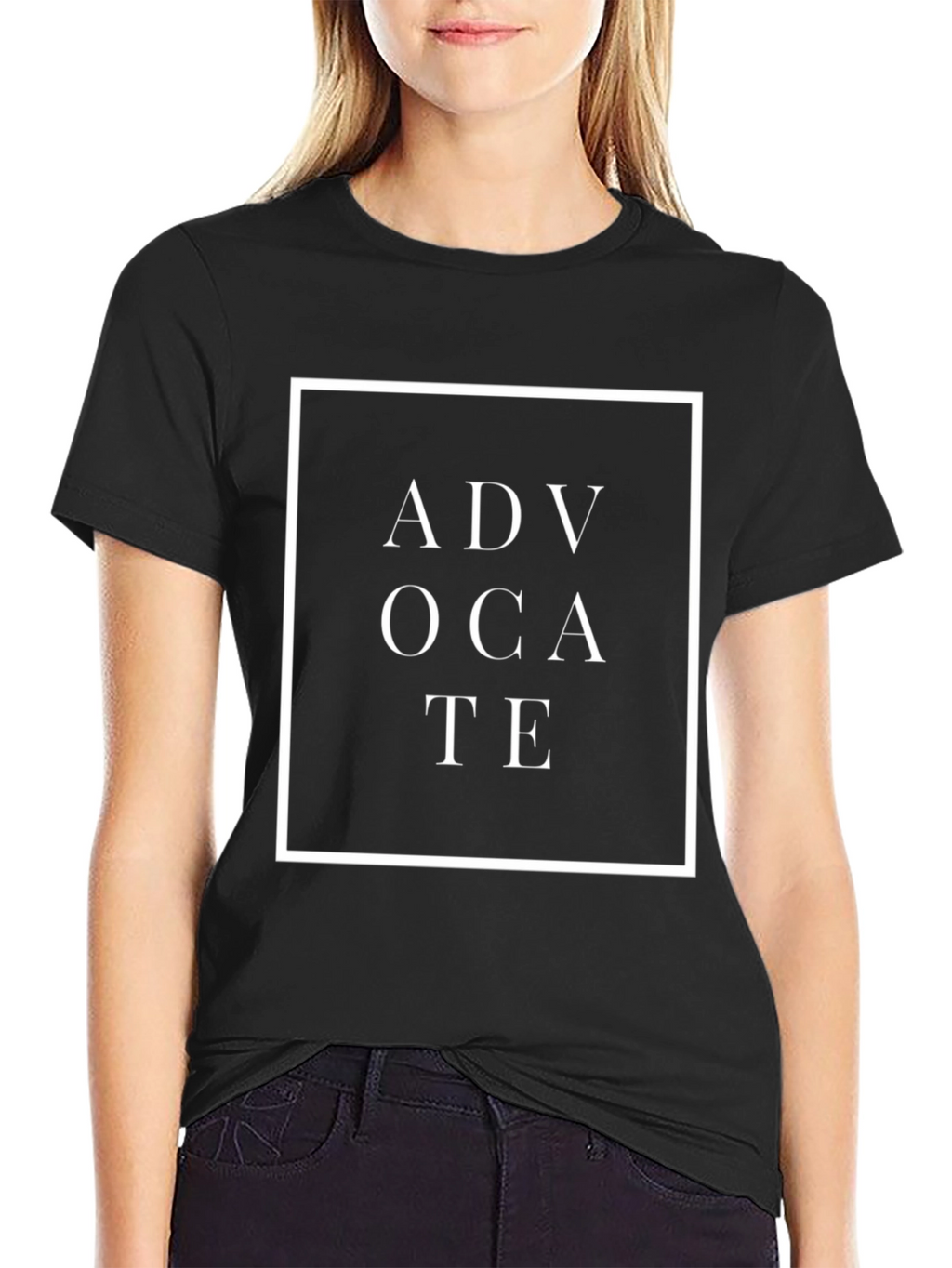 Camiseta Negra Advocate para Hombre