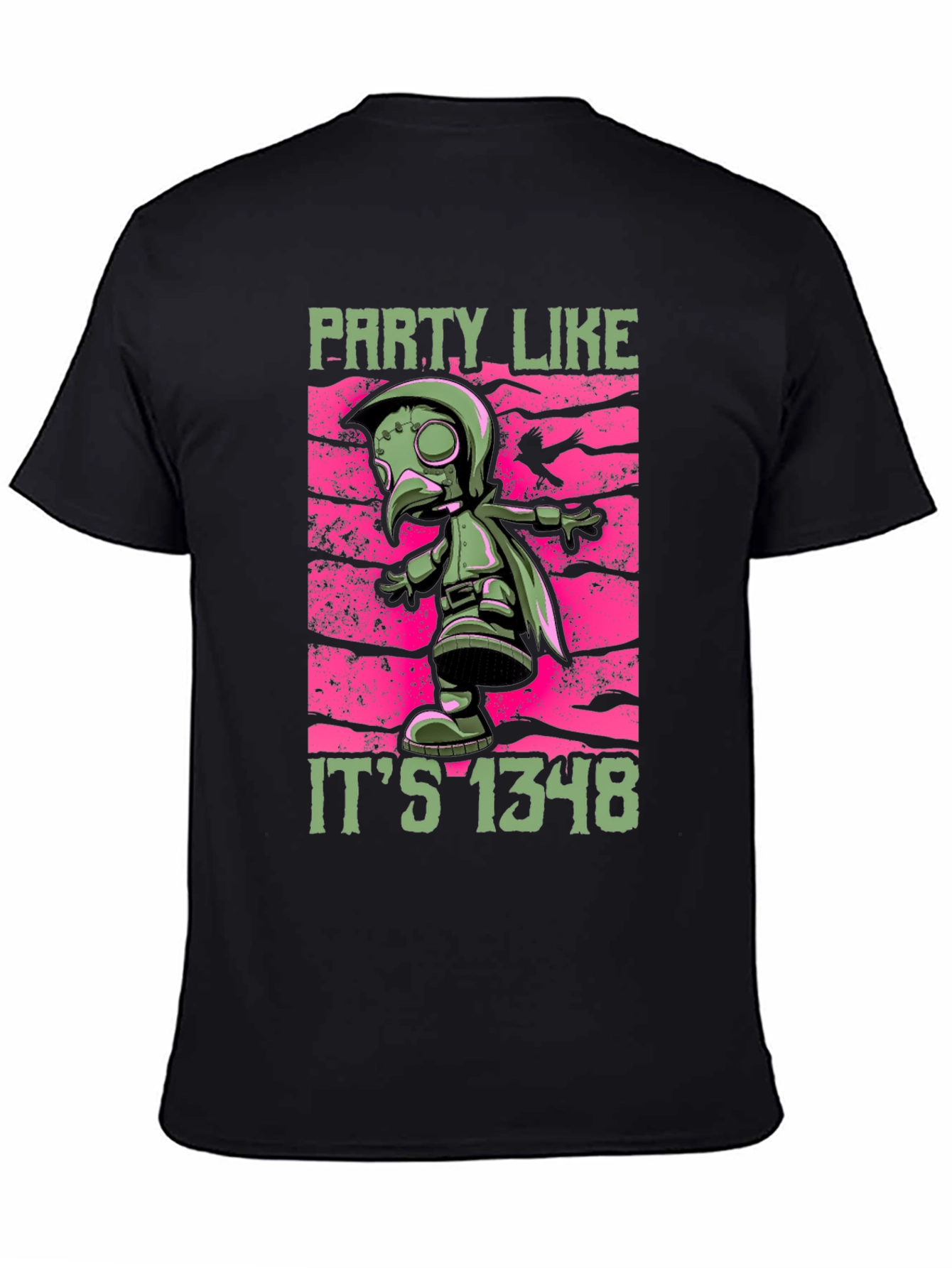Camiseta Negra Fiesta Peste Negra 1348