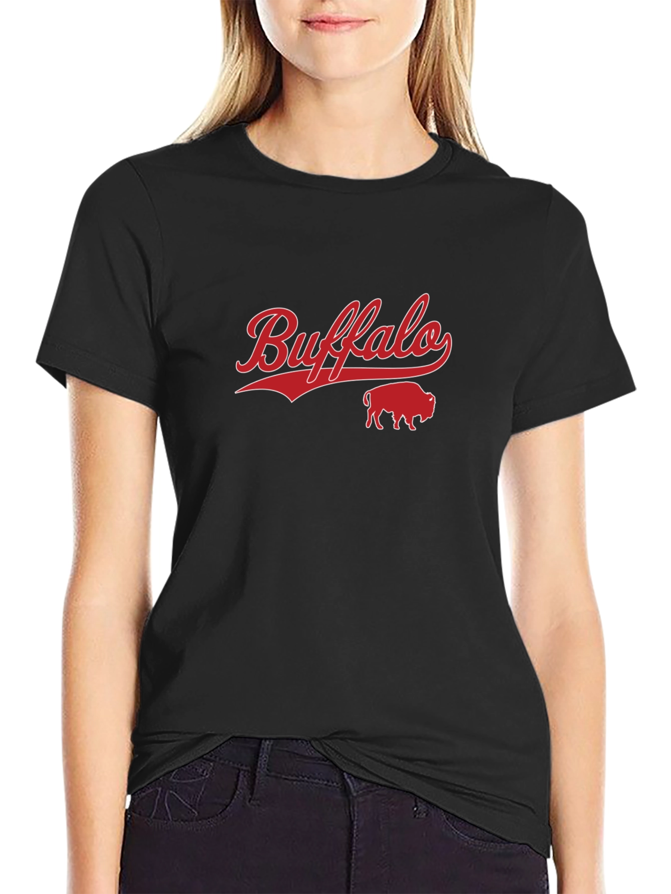 Camiseta Negra Buffalo