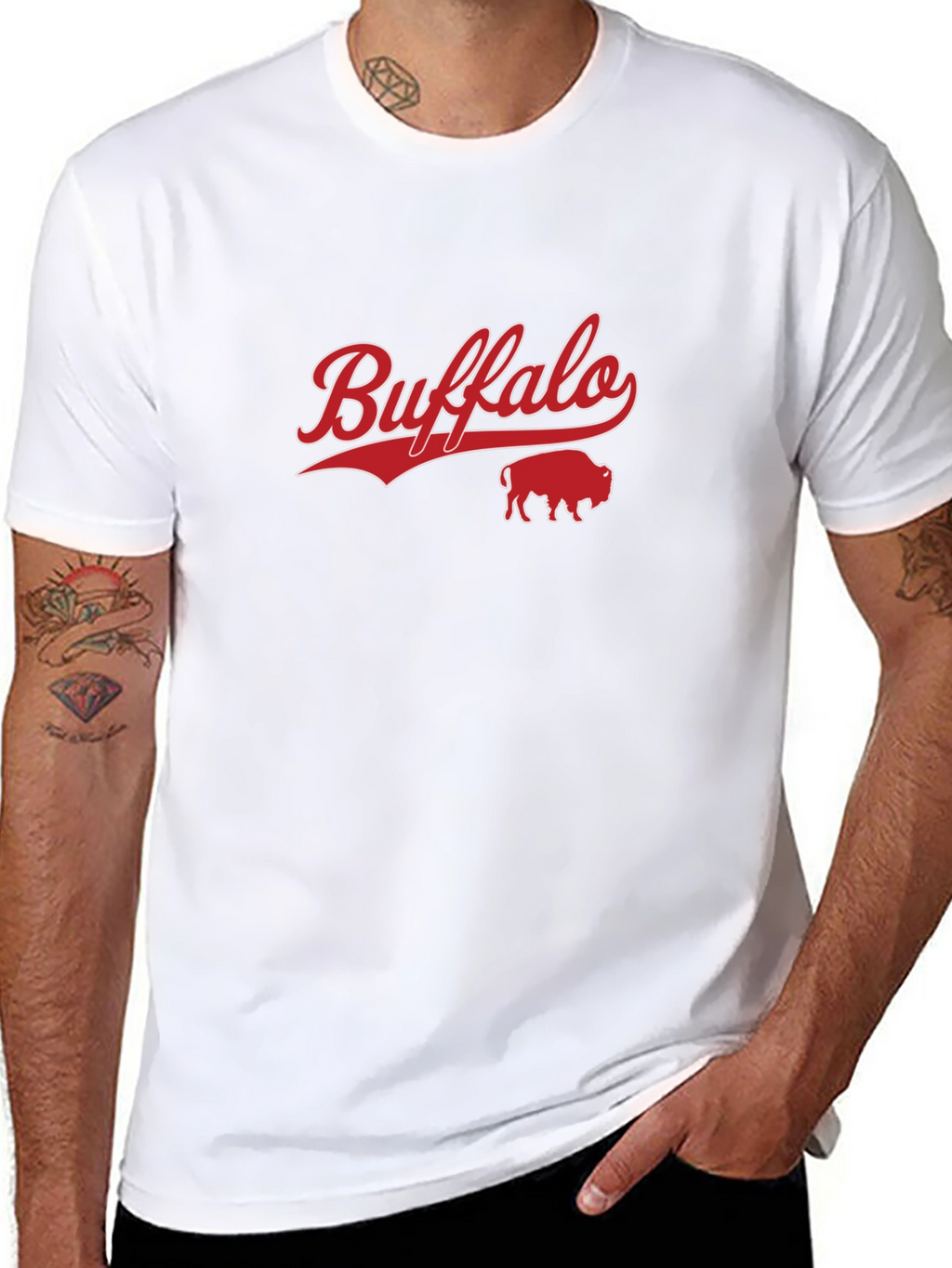 Camiseta Negra Buffalo