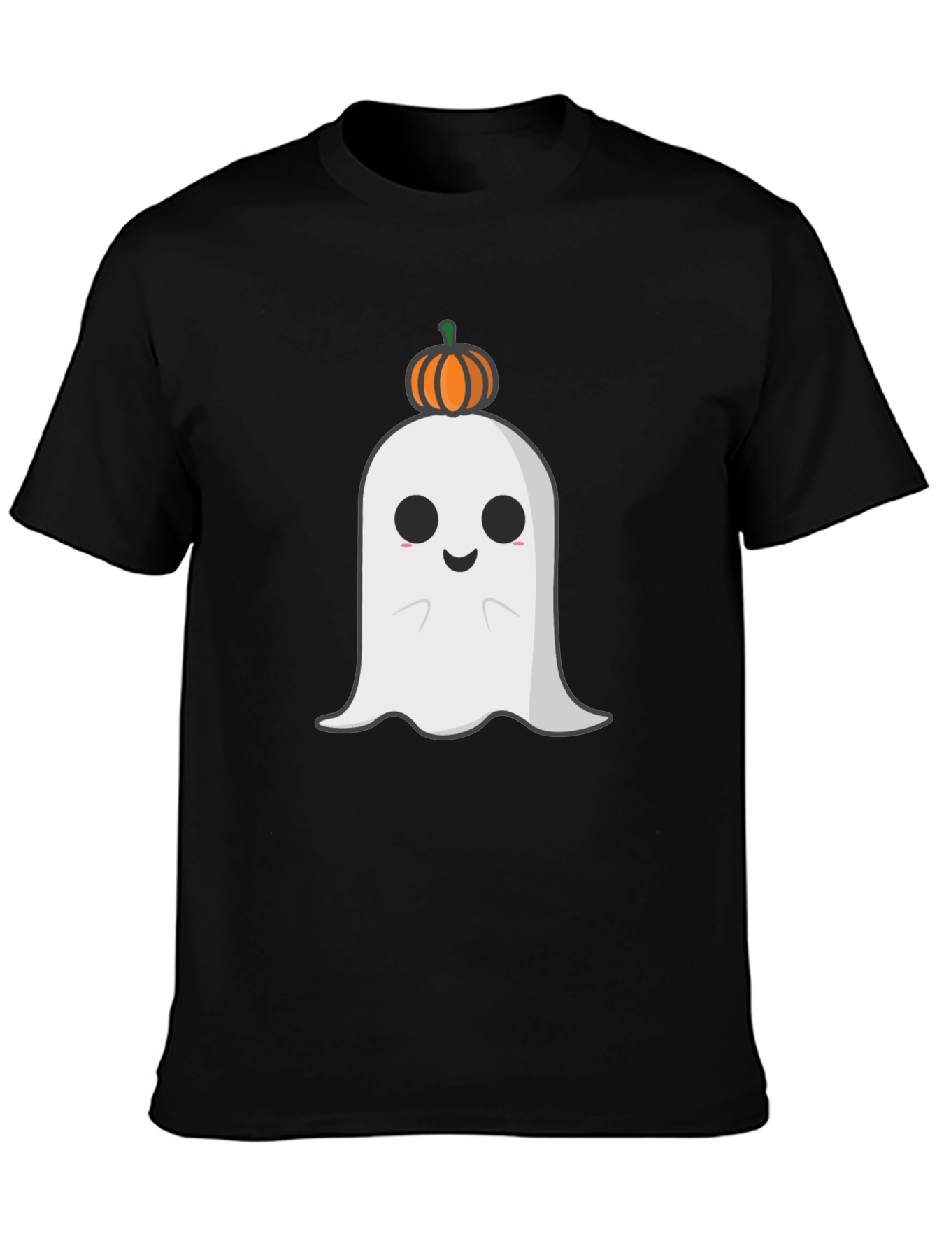 Camiseta Halloween Fantasma Calabaza