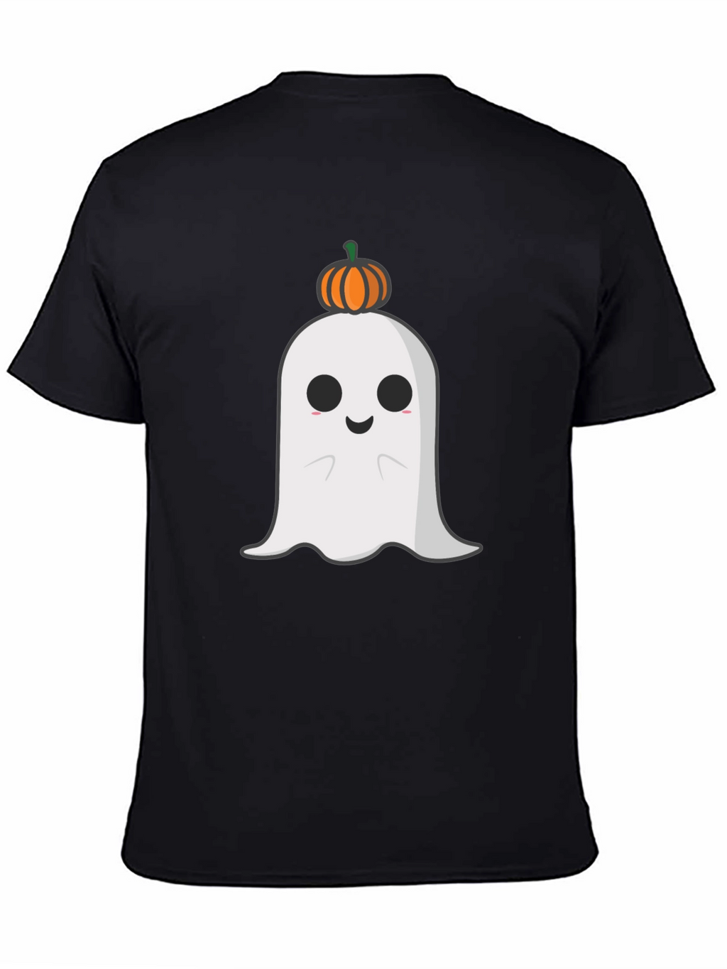 Camiseta Halloween Fantasma Calabaza