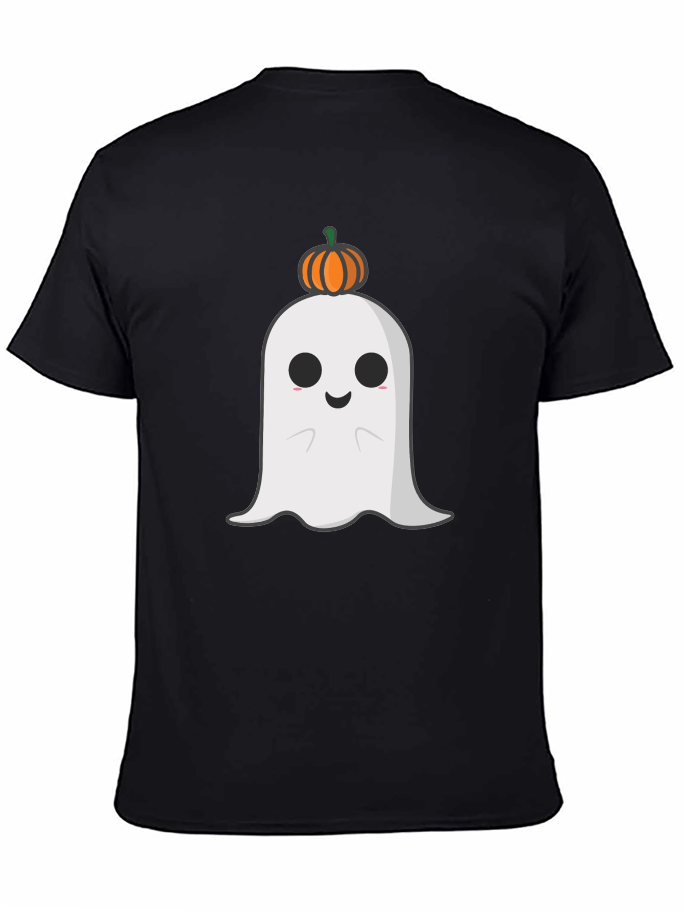 Camiseta Halloween Fantasma Calabaza