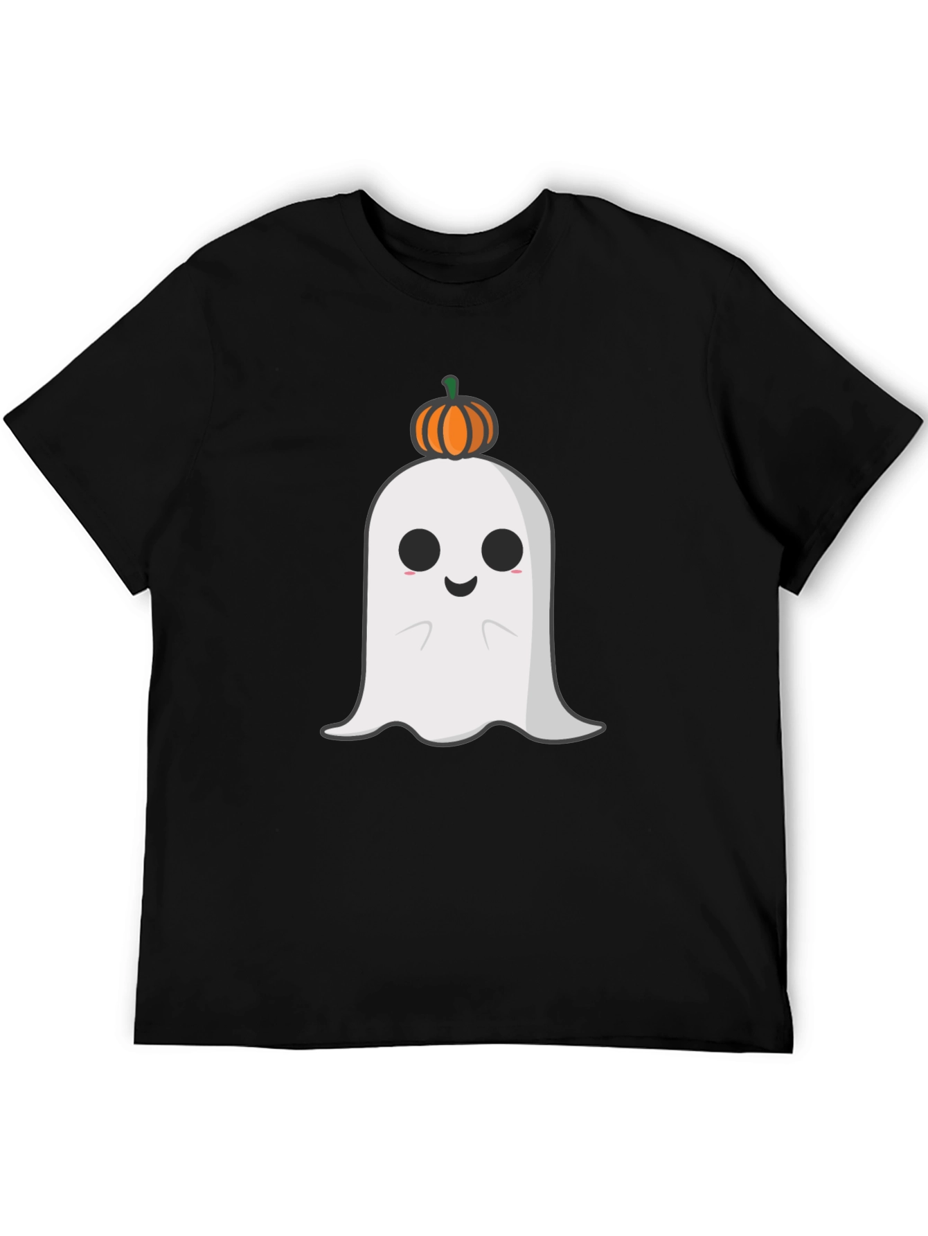 Camiseta Halloween Fantasma Calabaza