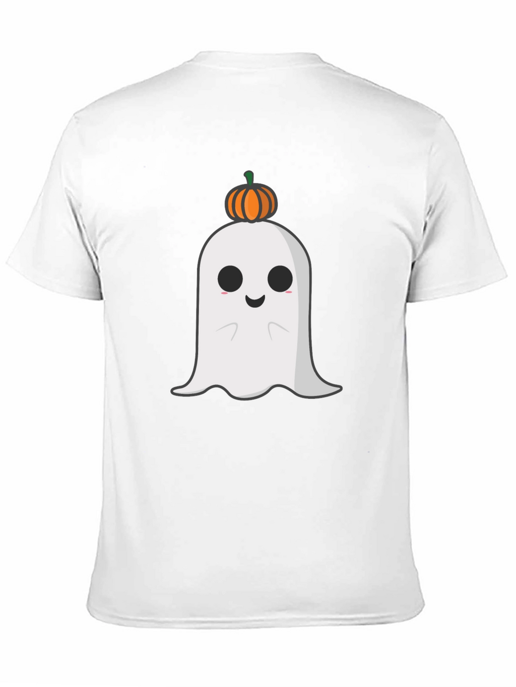 Camiseta Halloween Fantasma Calabaza