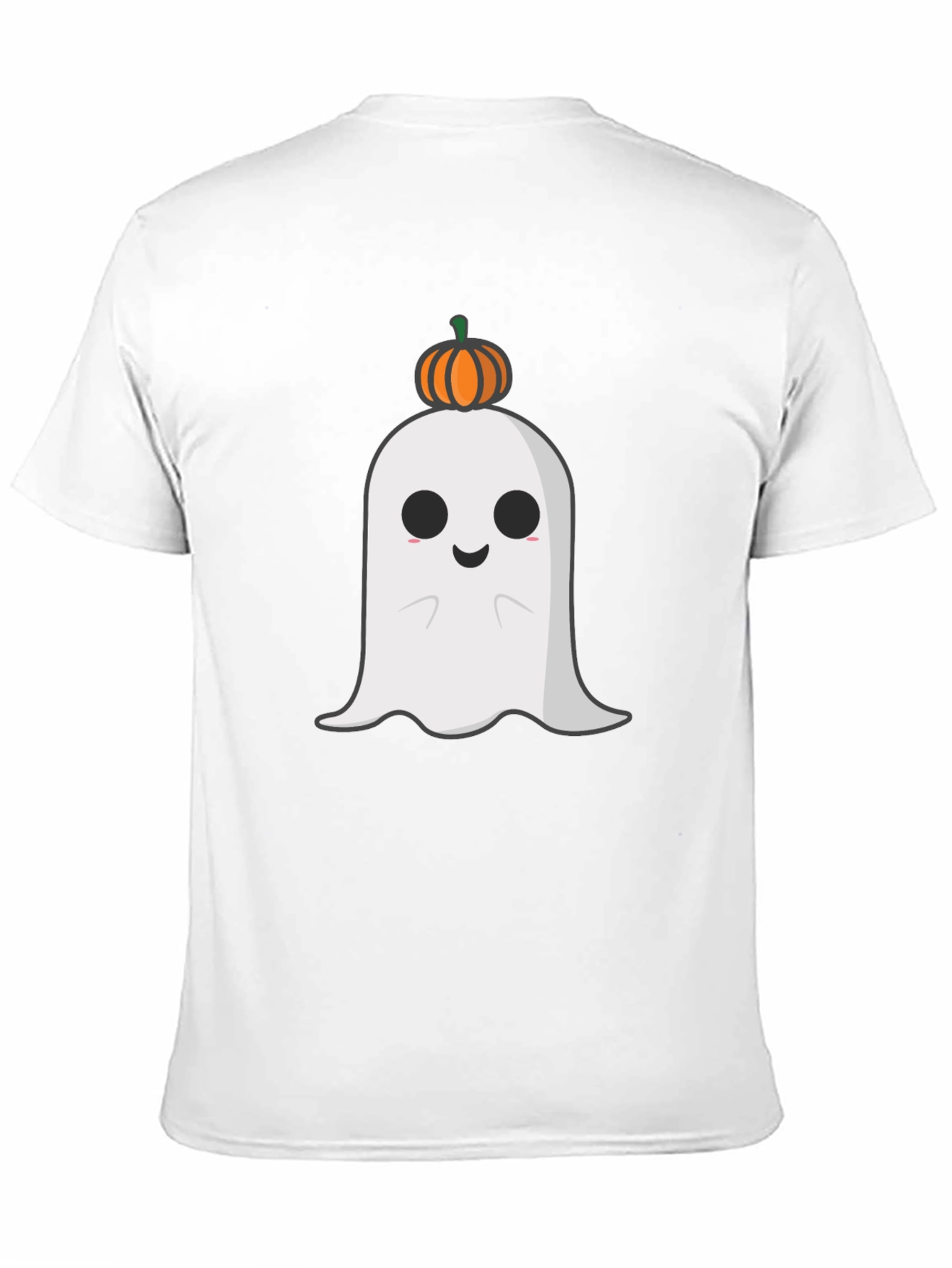 Camiseta Halloween Fantasma Calabaza