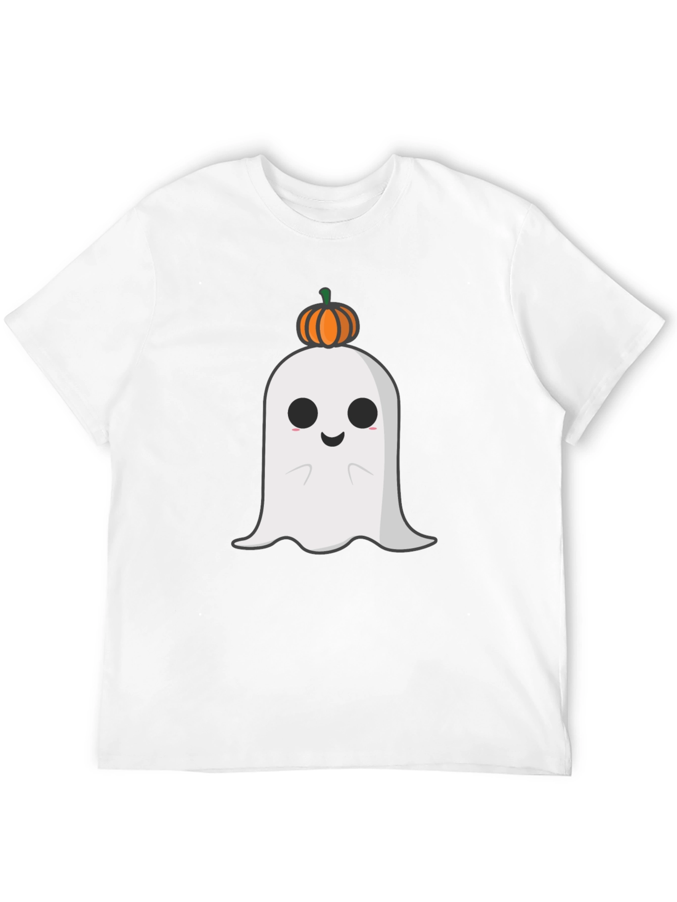 Camiseta Halloween Fantasma Calabaza