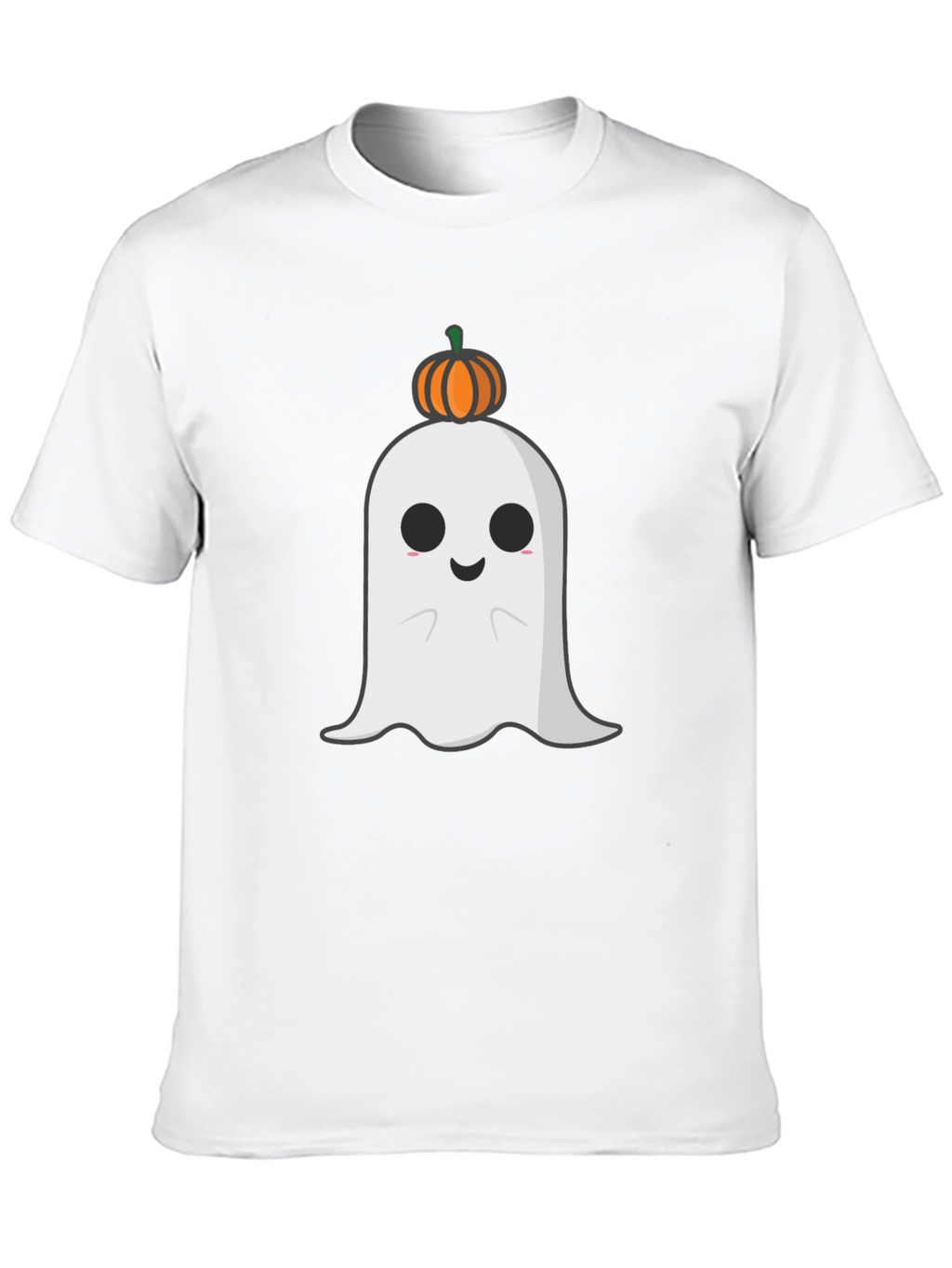 Camiseta Halloween Fantasma Calabaza