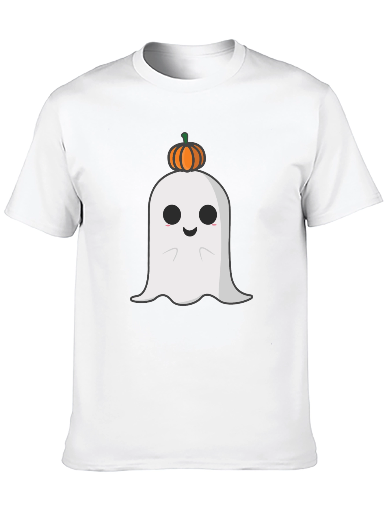 Camiseta Halloween Fantasma Calabaza