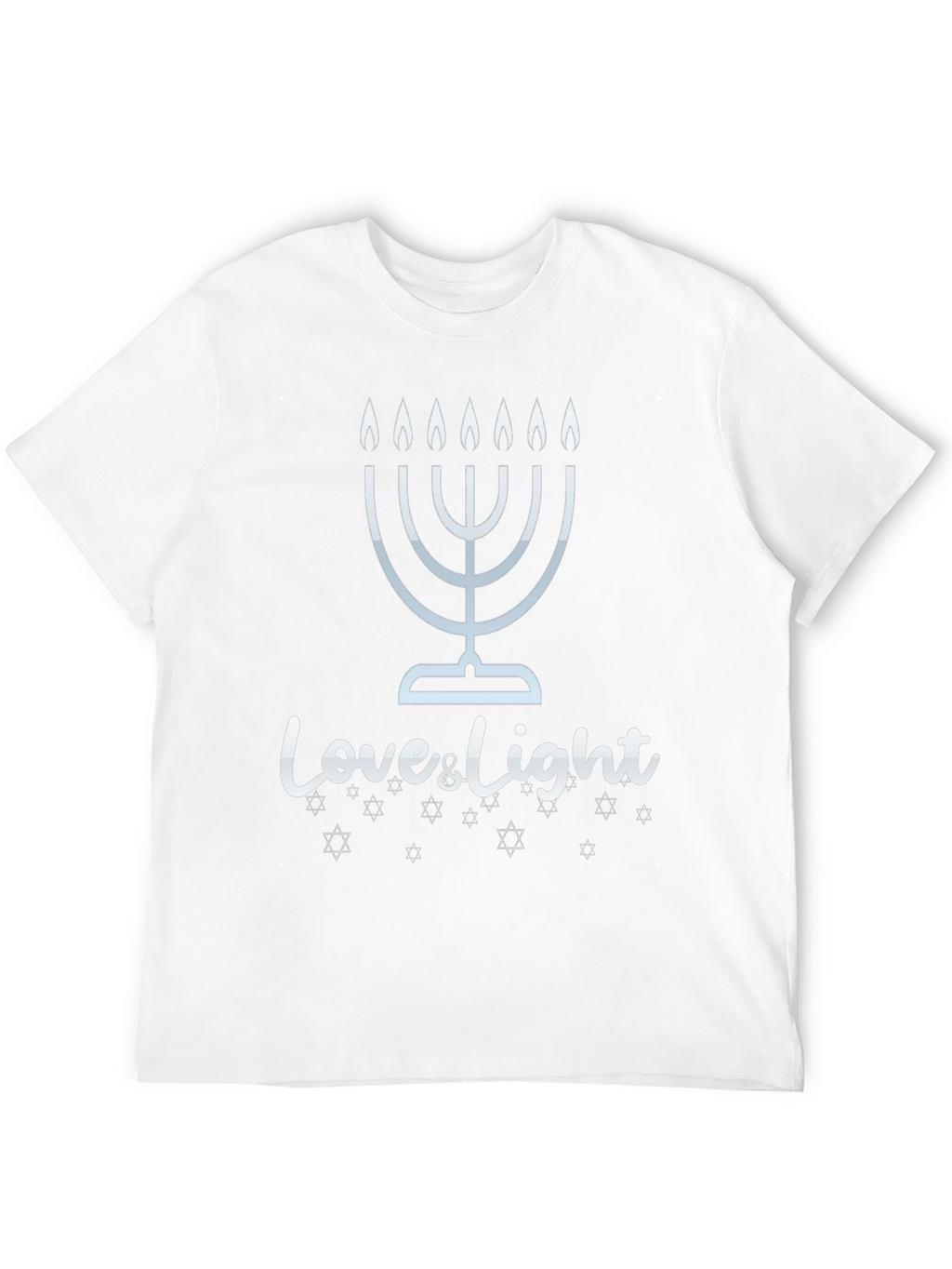 Camiseta Hombre Hanukkah Love & Light