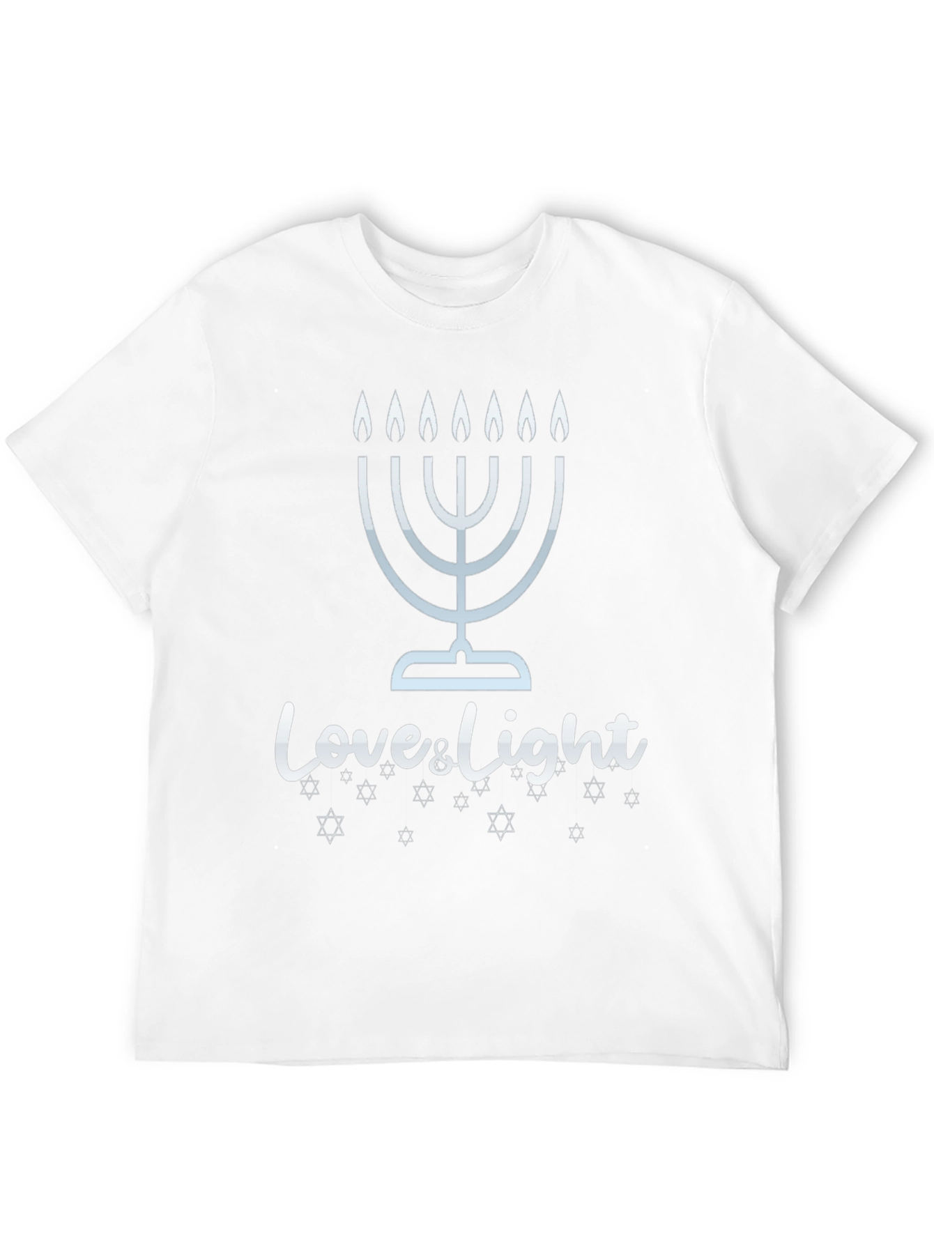 Camiseta Hombre Hanukkah Love & Light