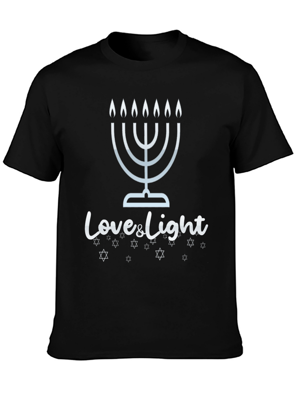 Camiseta Hombre Hanukkah Love & Light