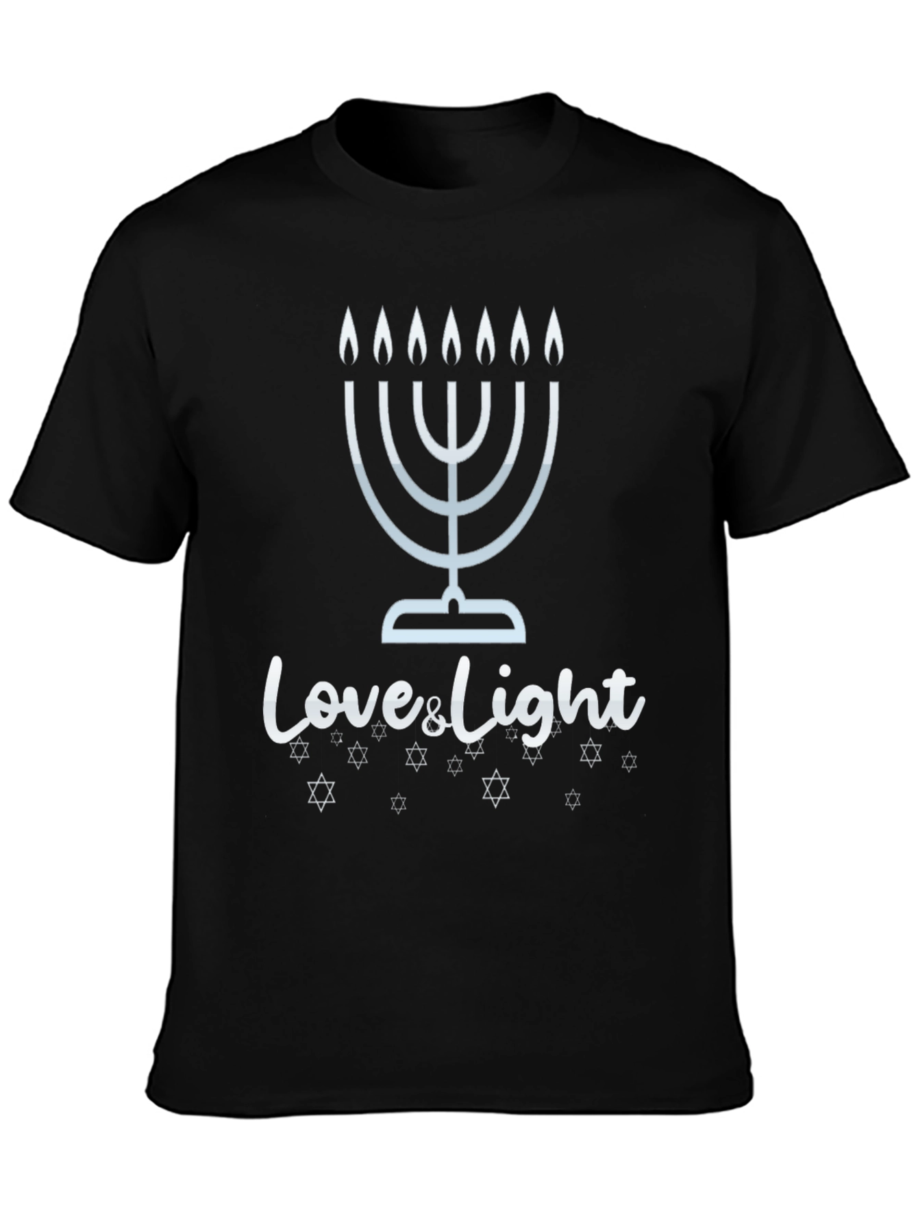 Camiseta Hombre Hanukkah Love & Light
