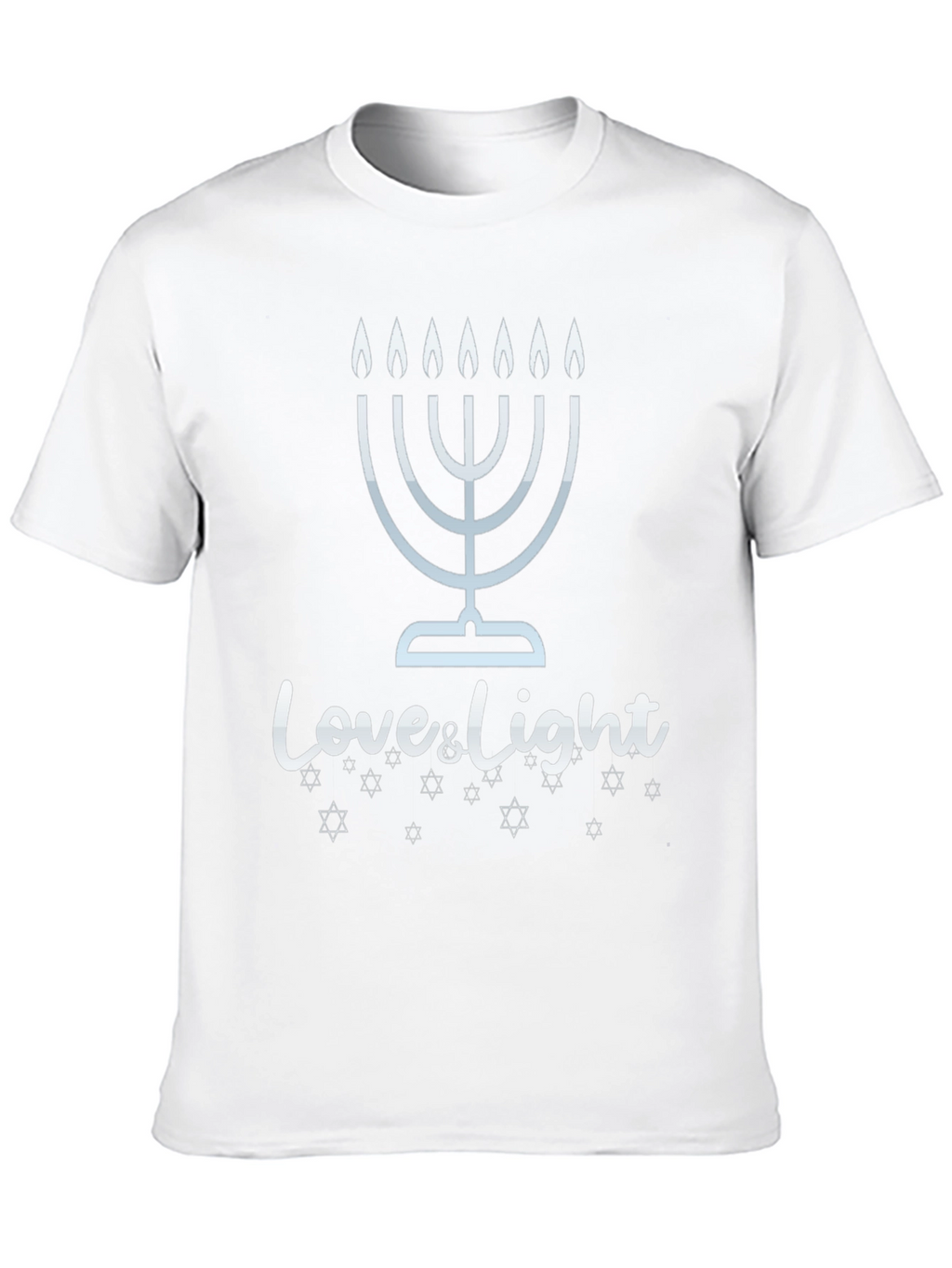 Camiseta Hombre Hanukkah Love & Light