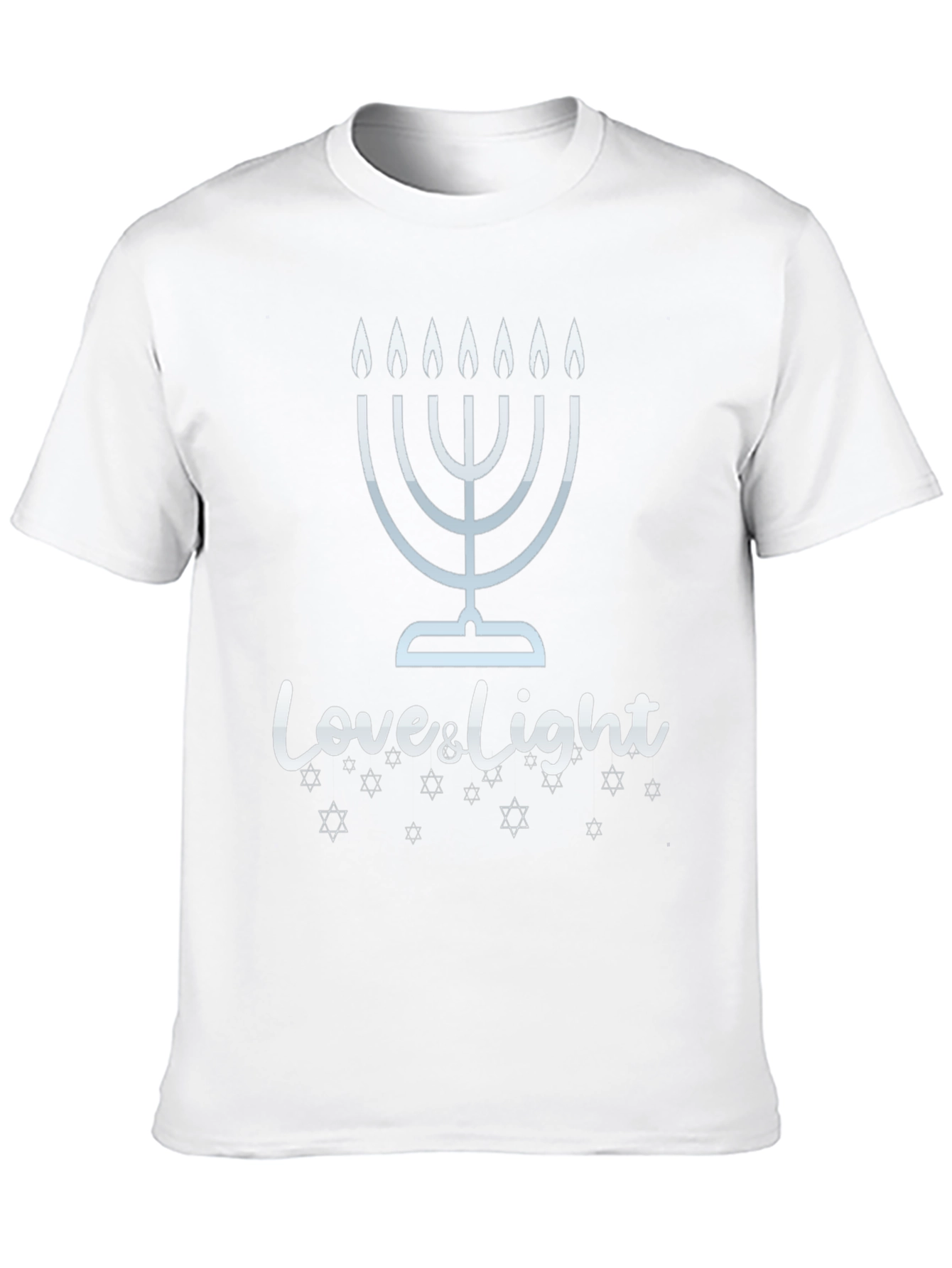 Camiseta Hombre Hanukkah Love & Light
